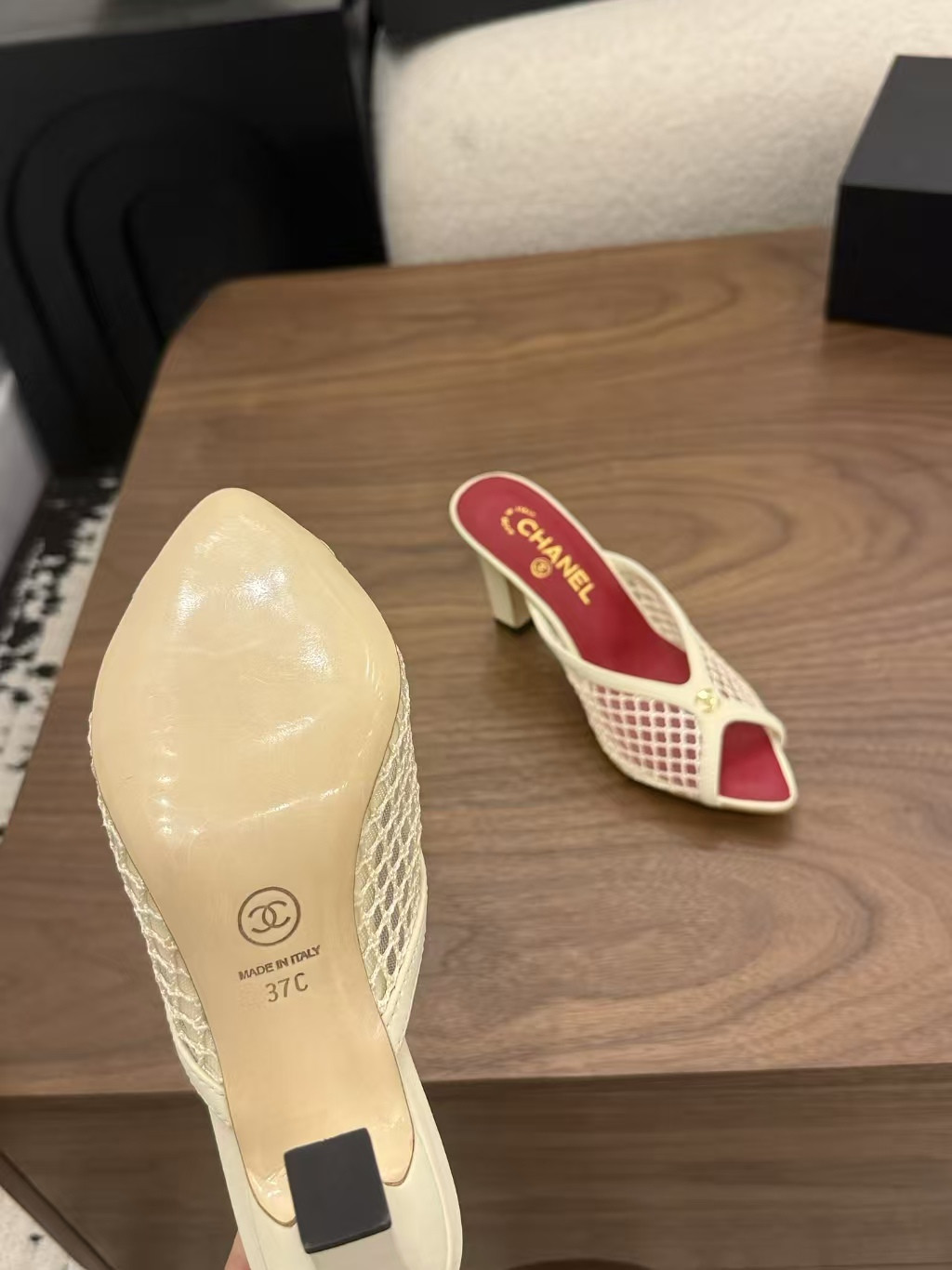 UA Chanel Sandals