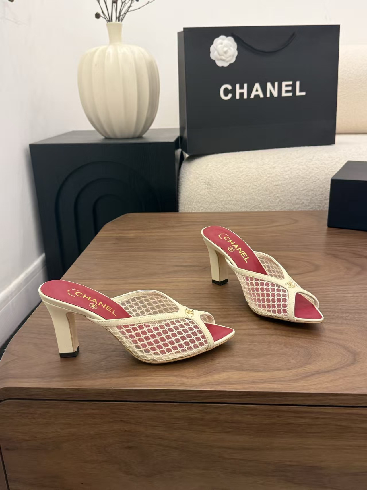 UA Chanel Sandals