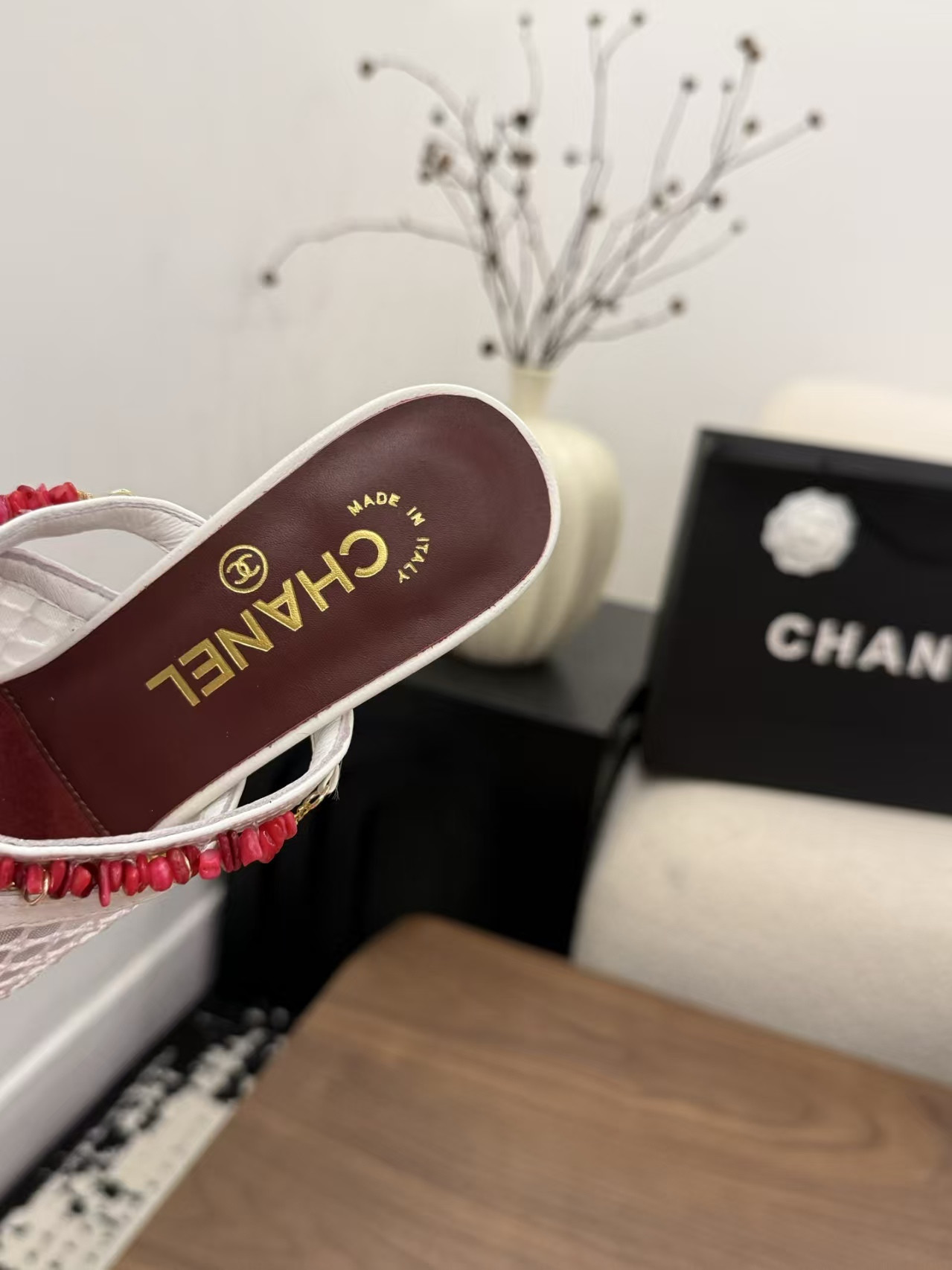 UA Chanel Sandals