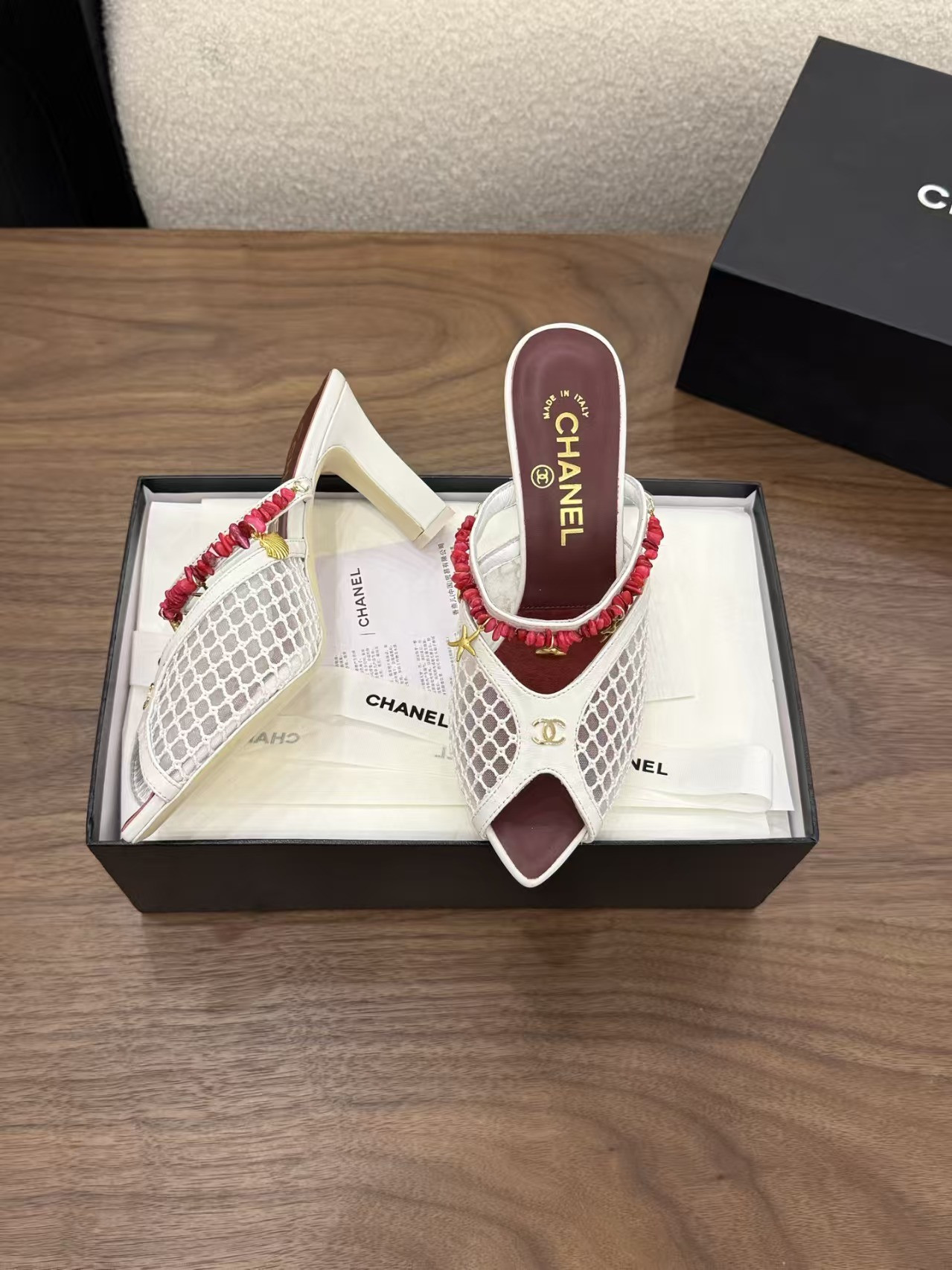 UA Chanel Sandals