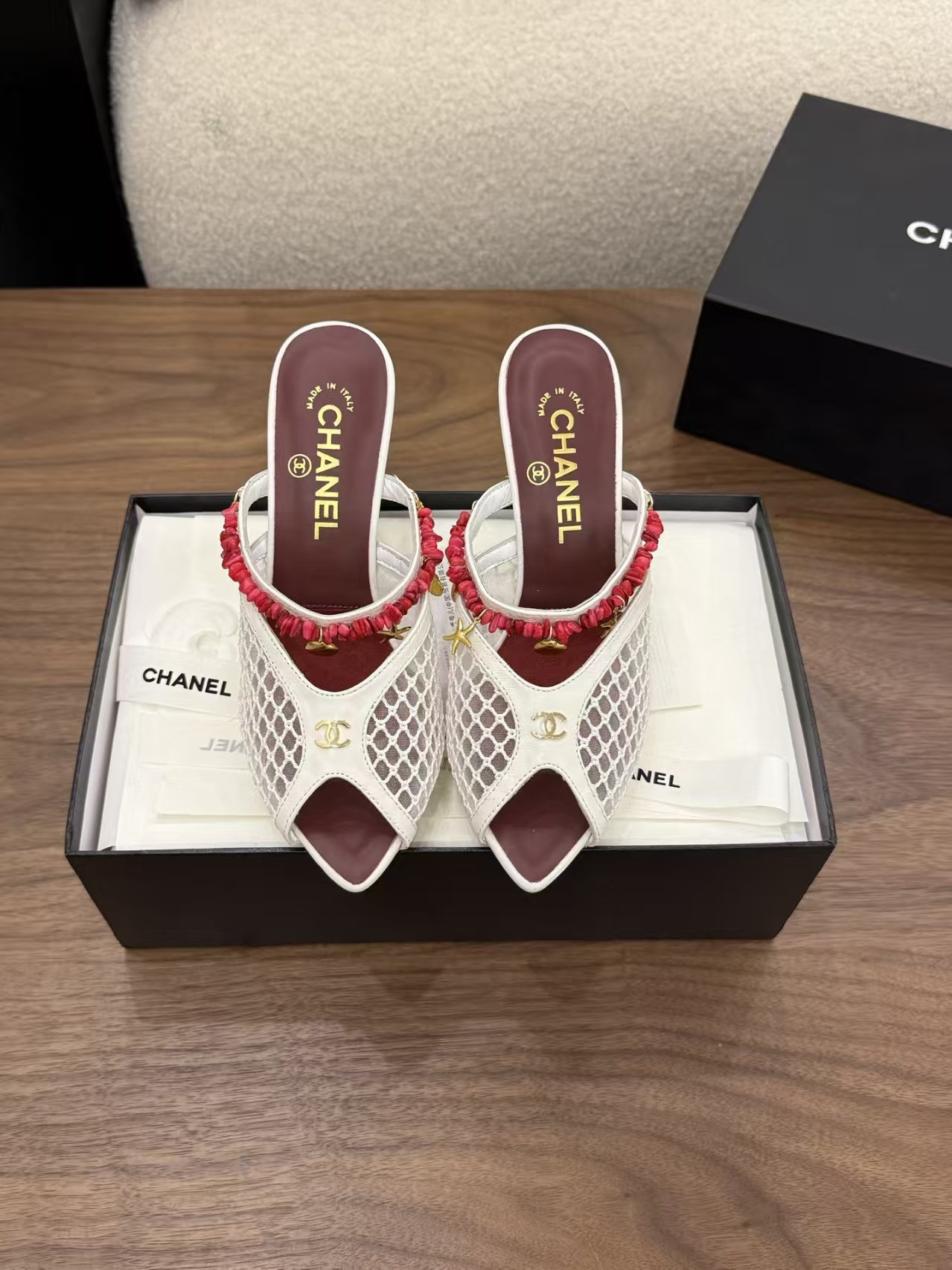 UA Chanel Sandals
