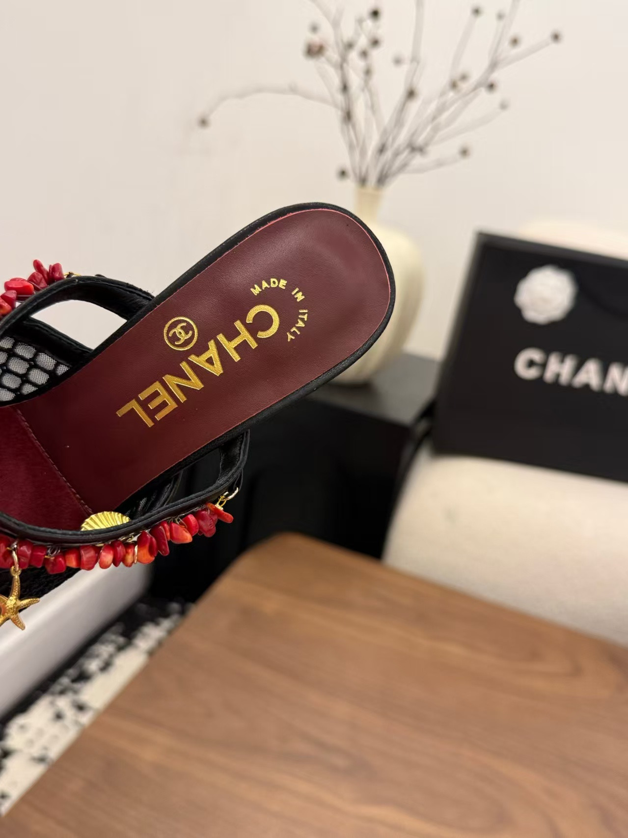 UA Chanel Sandals