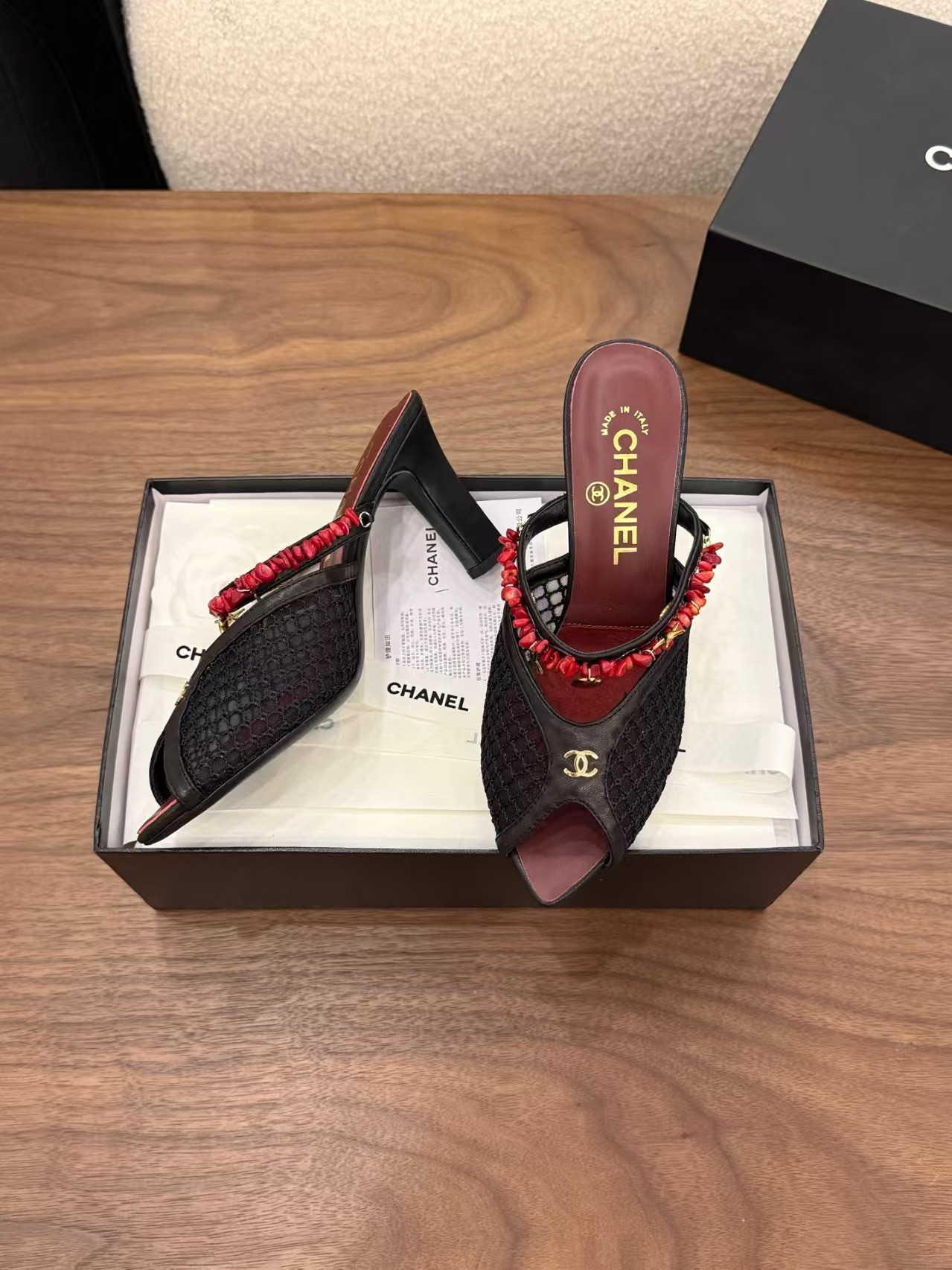 UA Chanel Sandals
