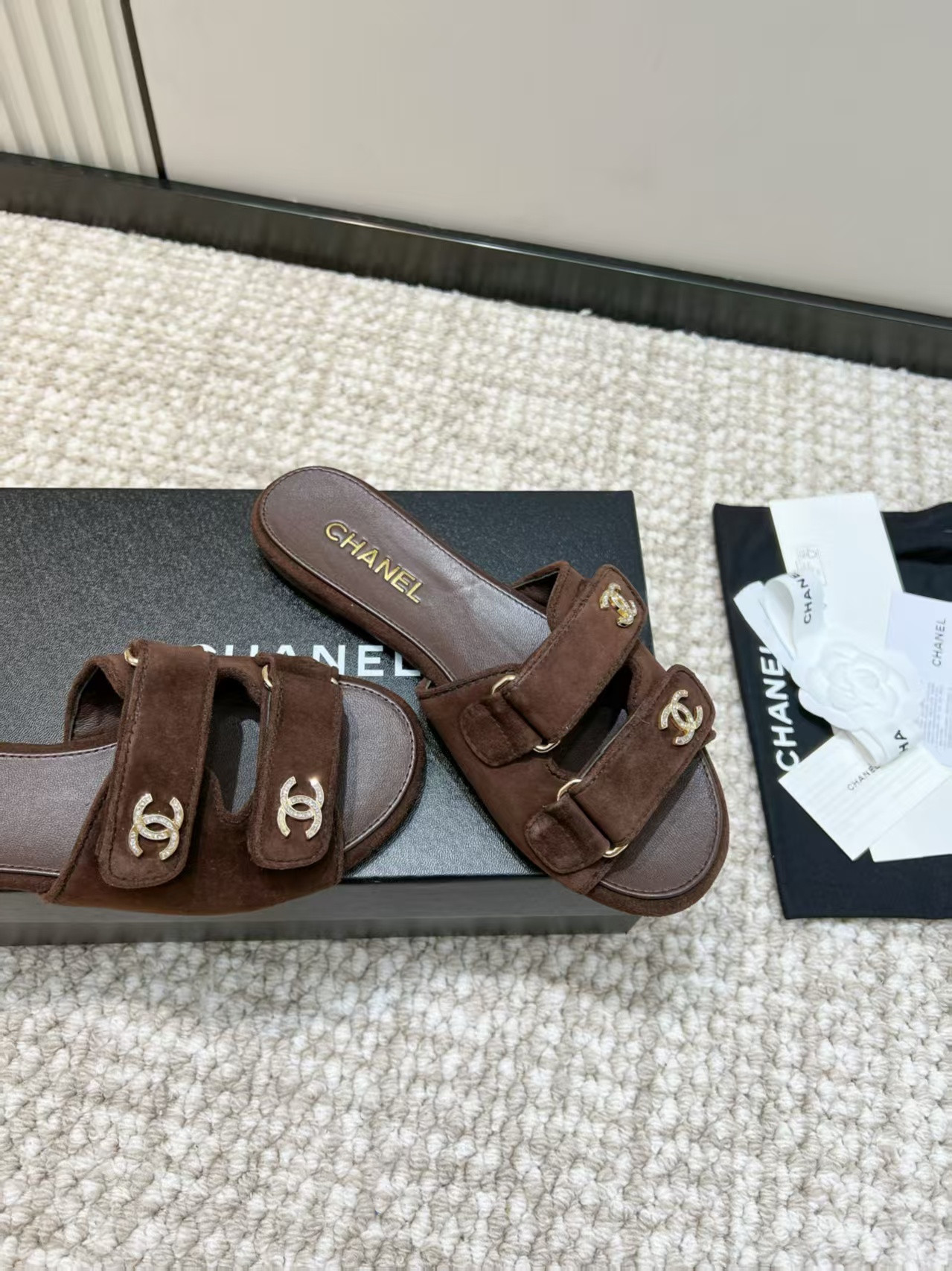 UA Chanel Mules