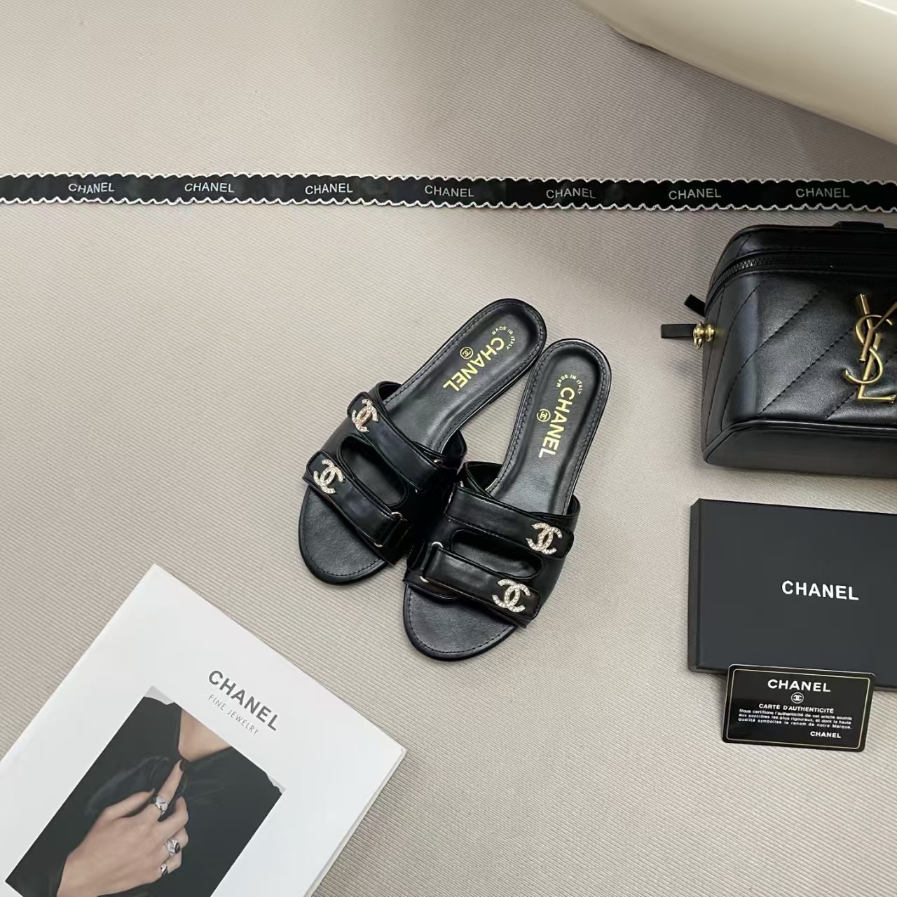 UA Chanel Mules