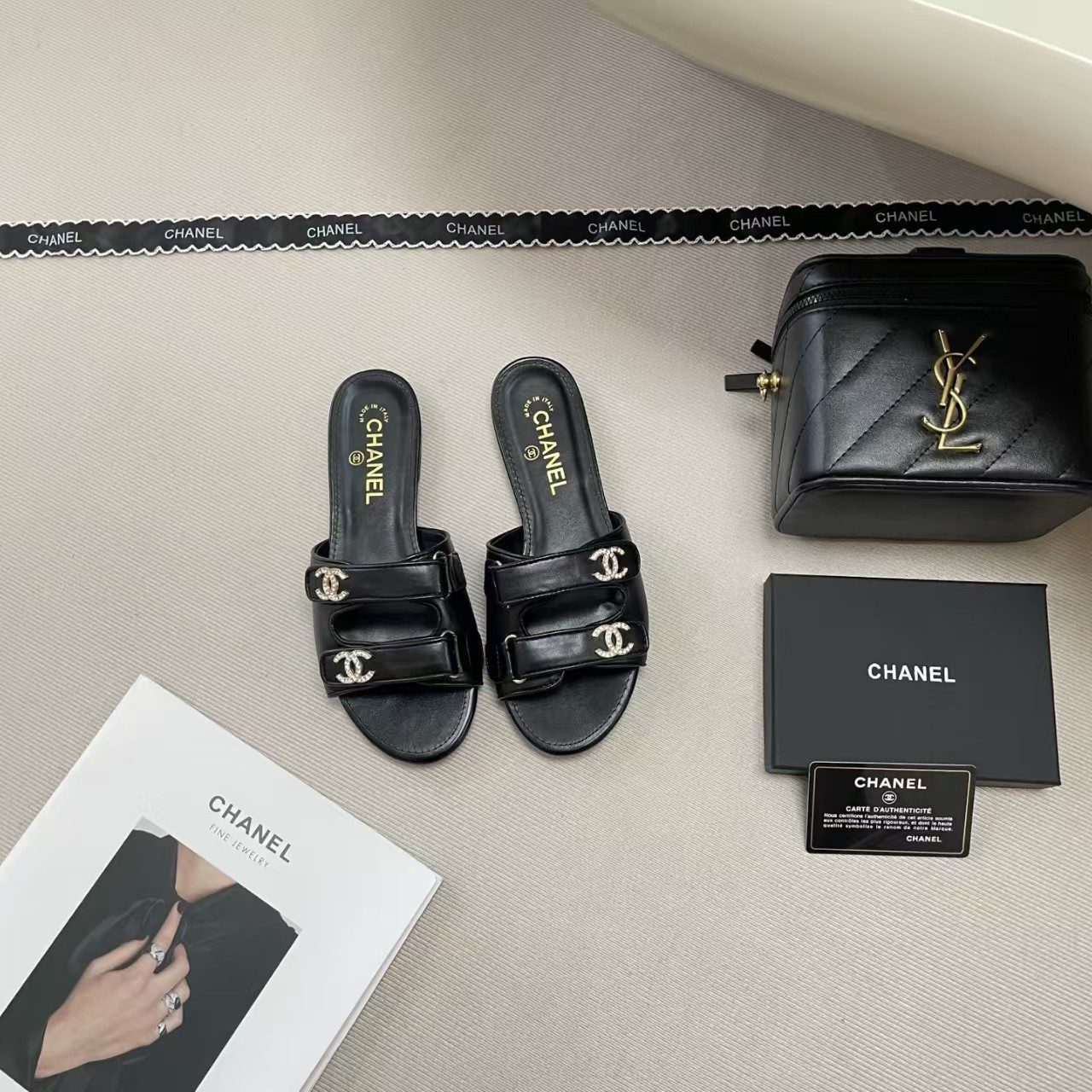 UA Chanel Mules