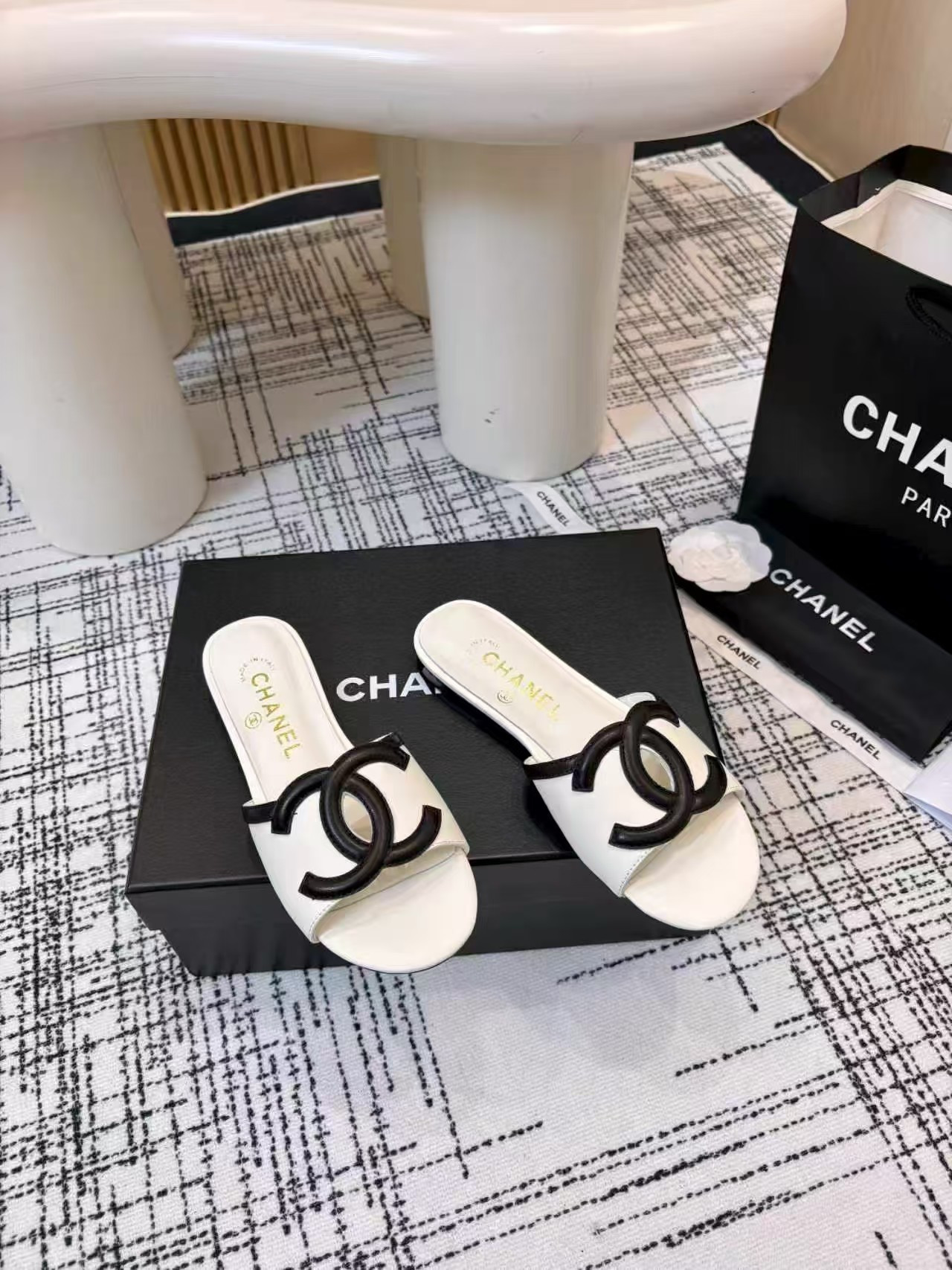 UA Chanel Sandals