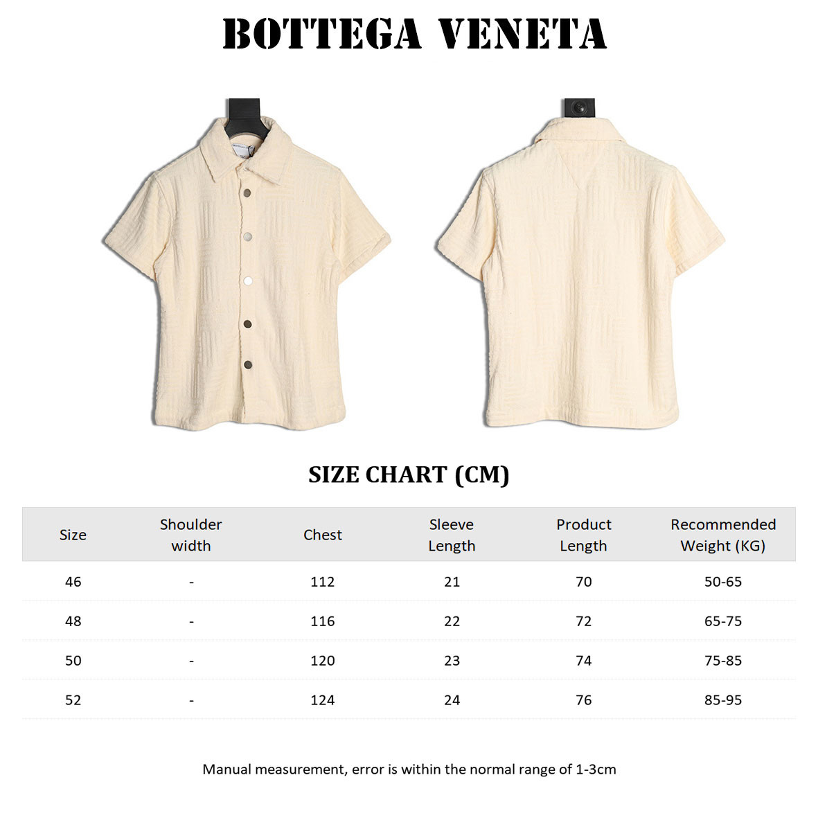 b0tt*ga Ven*ta bv short-sleeved shirts