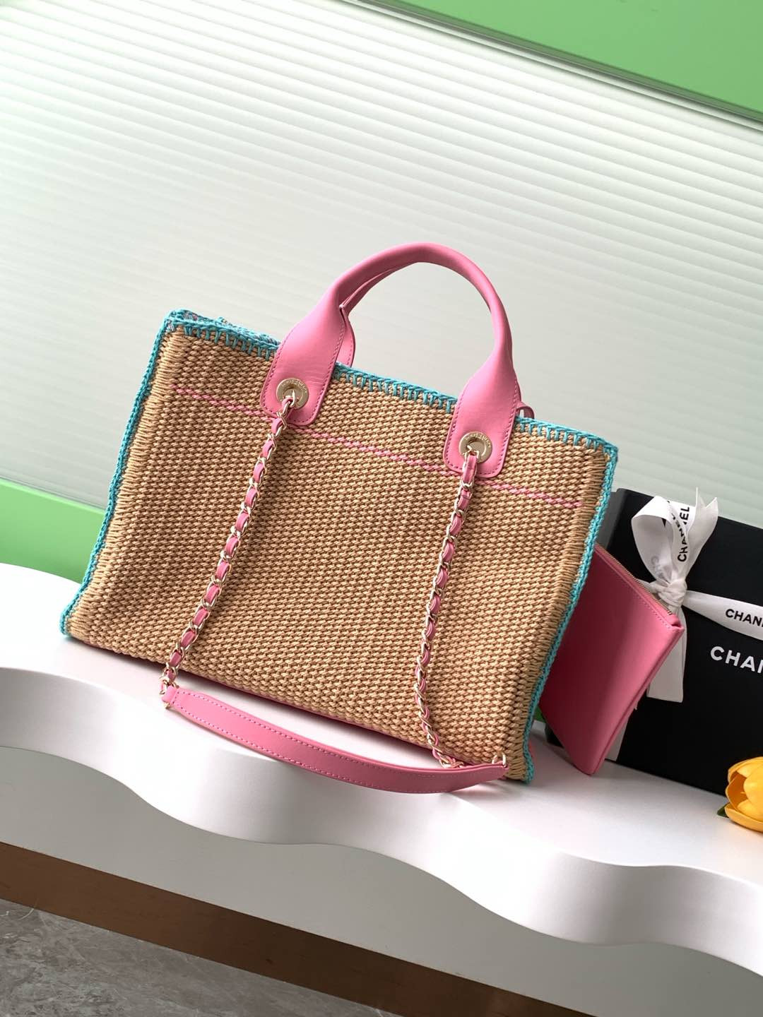Chanel Shopping Bag 33x34x17cm