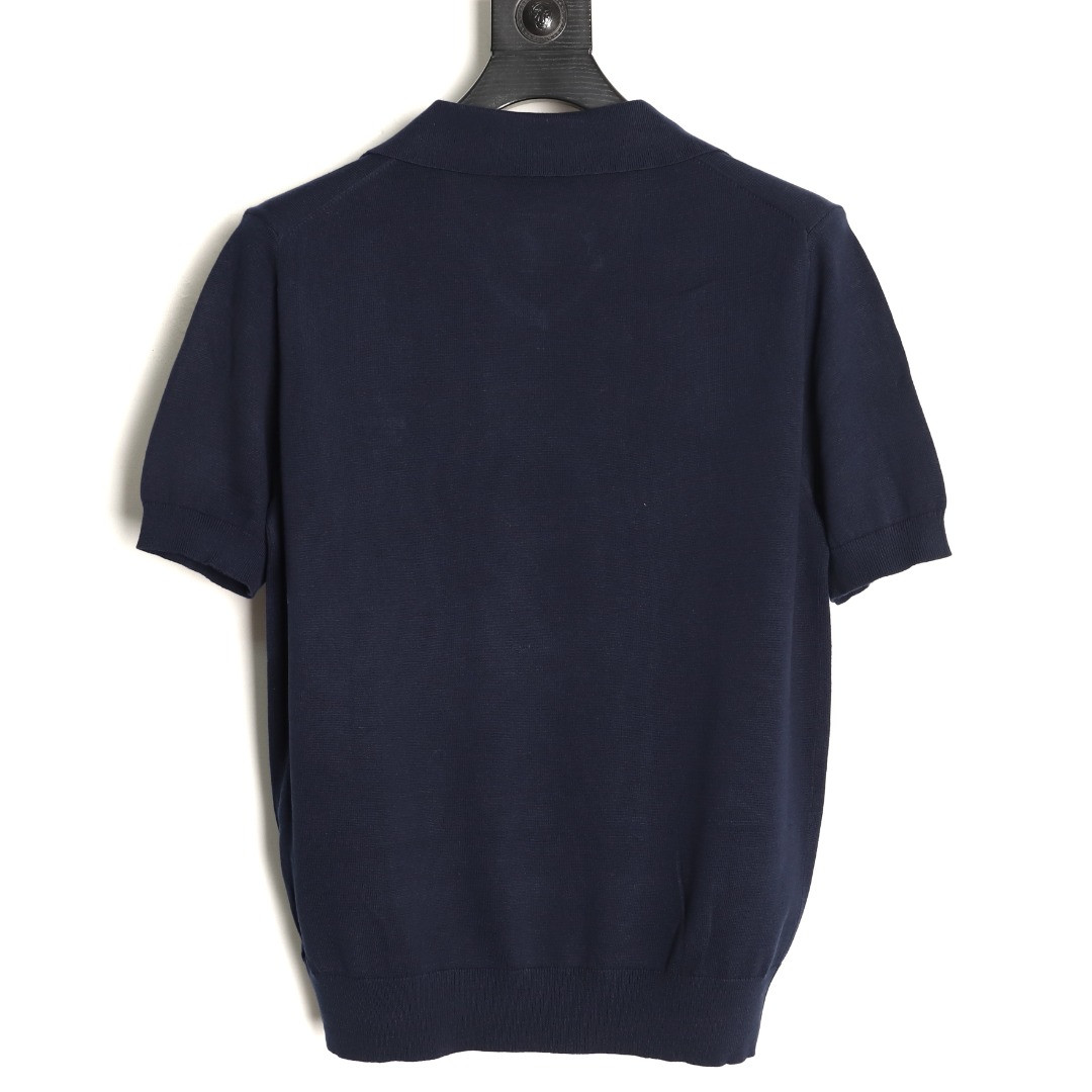 Pra*a short-sleeved polo shirt
