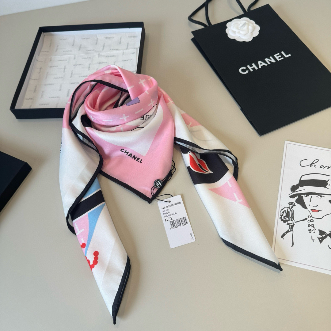 Ch**el scarf 90x90cm
