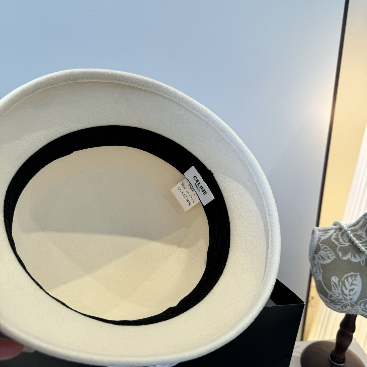Ce1i*e wool bucket hat 57cm head circumference
