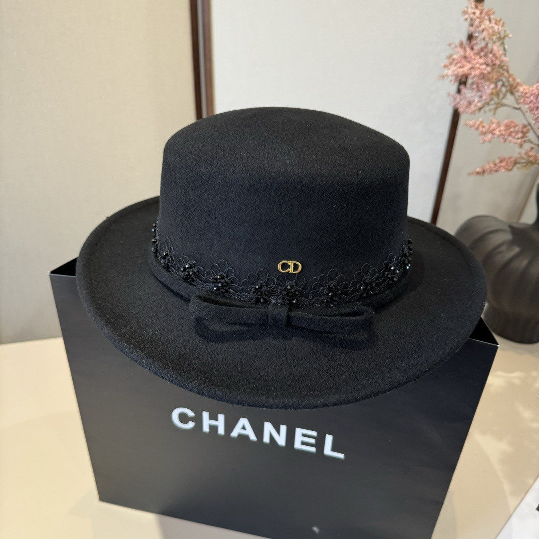D10r wool felt hat 57cm head circumference