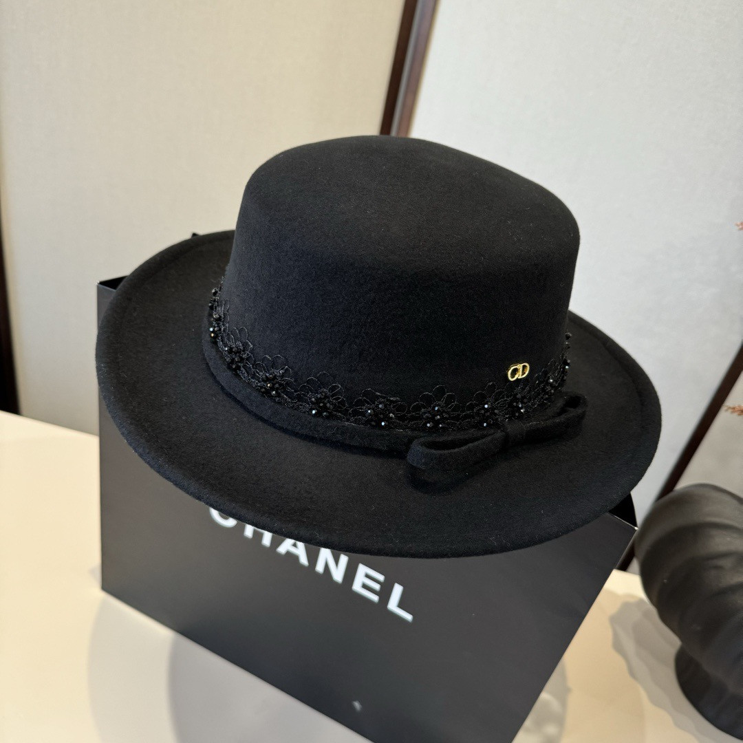 D10r wool felt hat 57cm head circumference