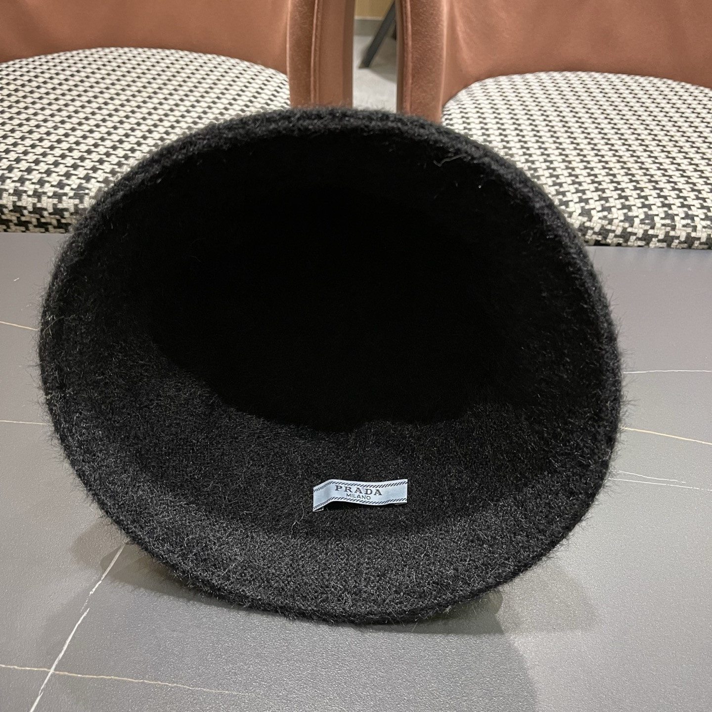 Pra*a knit bucket hat