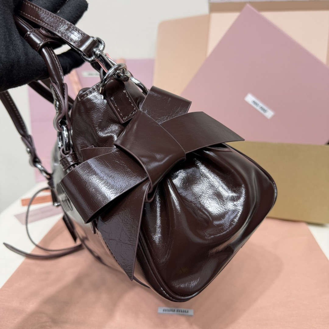 Miu Miu Motorcycle Bag 5BA327 27x22x13cm
