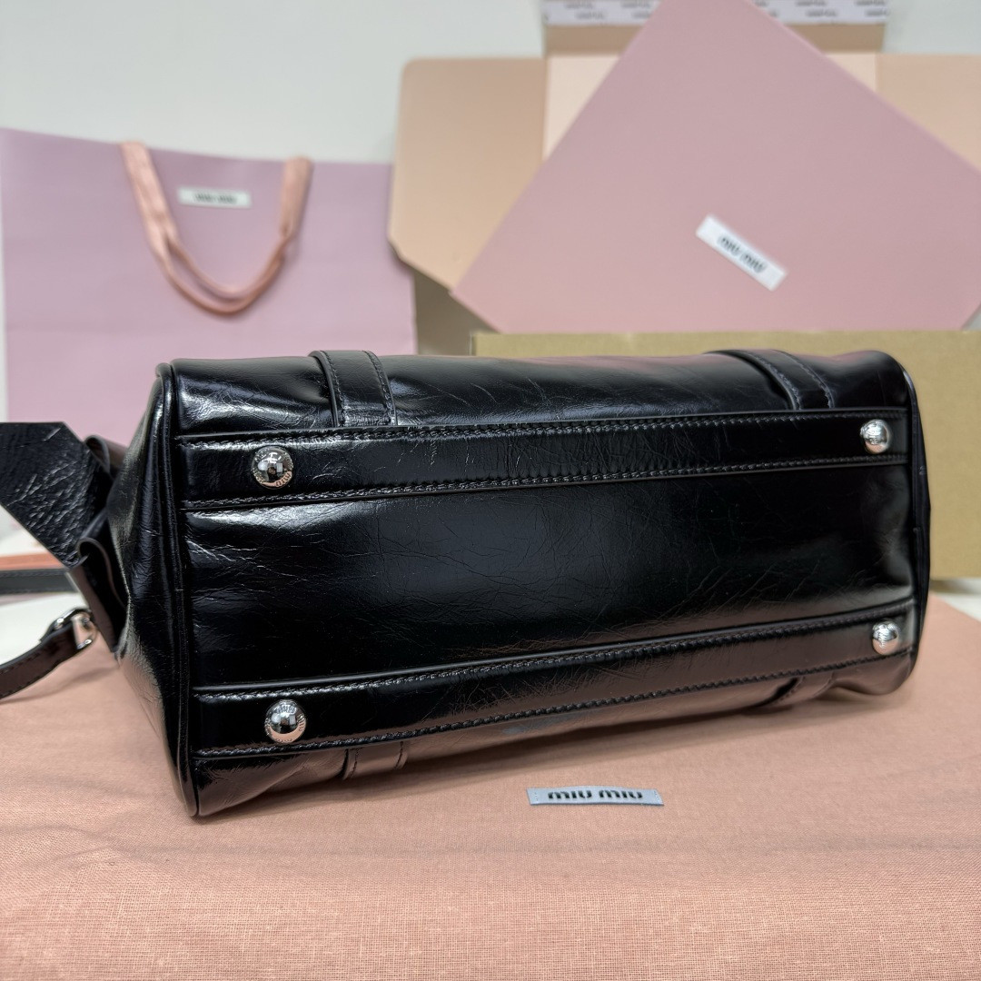 Miu Miu Motorcycle Bag 5BA327 27x22x13cm