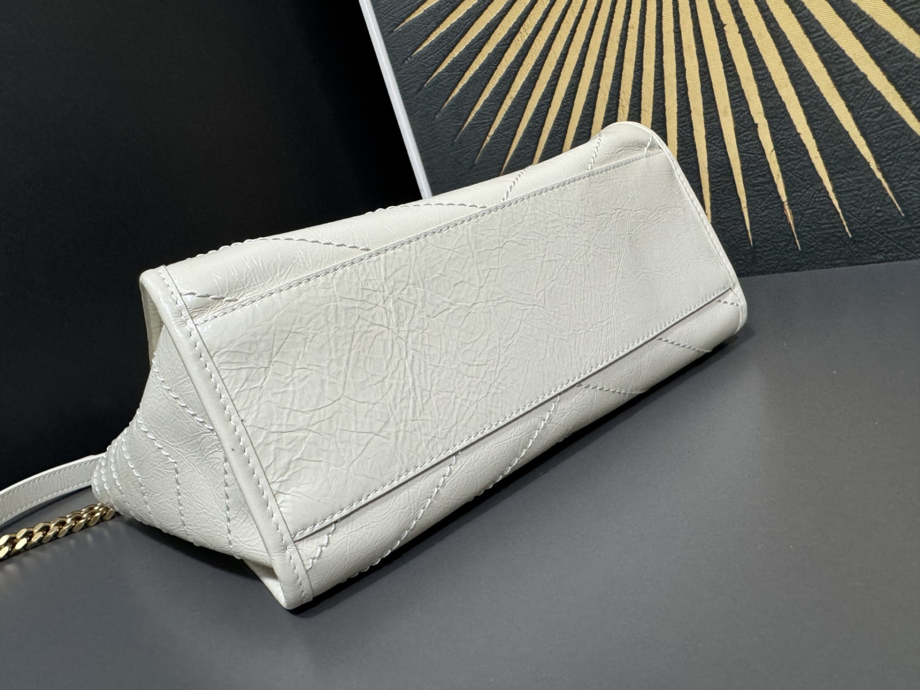 YSL NIKI Small Shopping in Vintage Leather 25x19x10cm