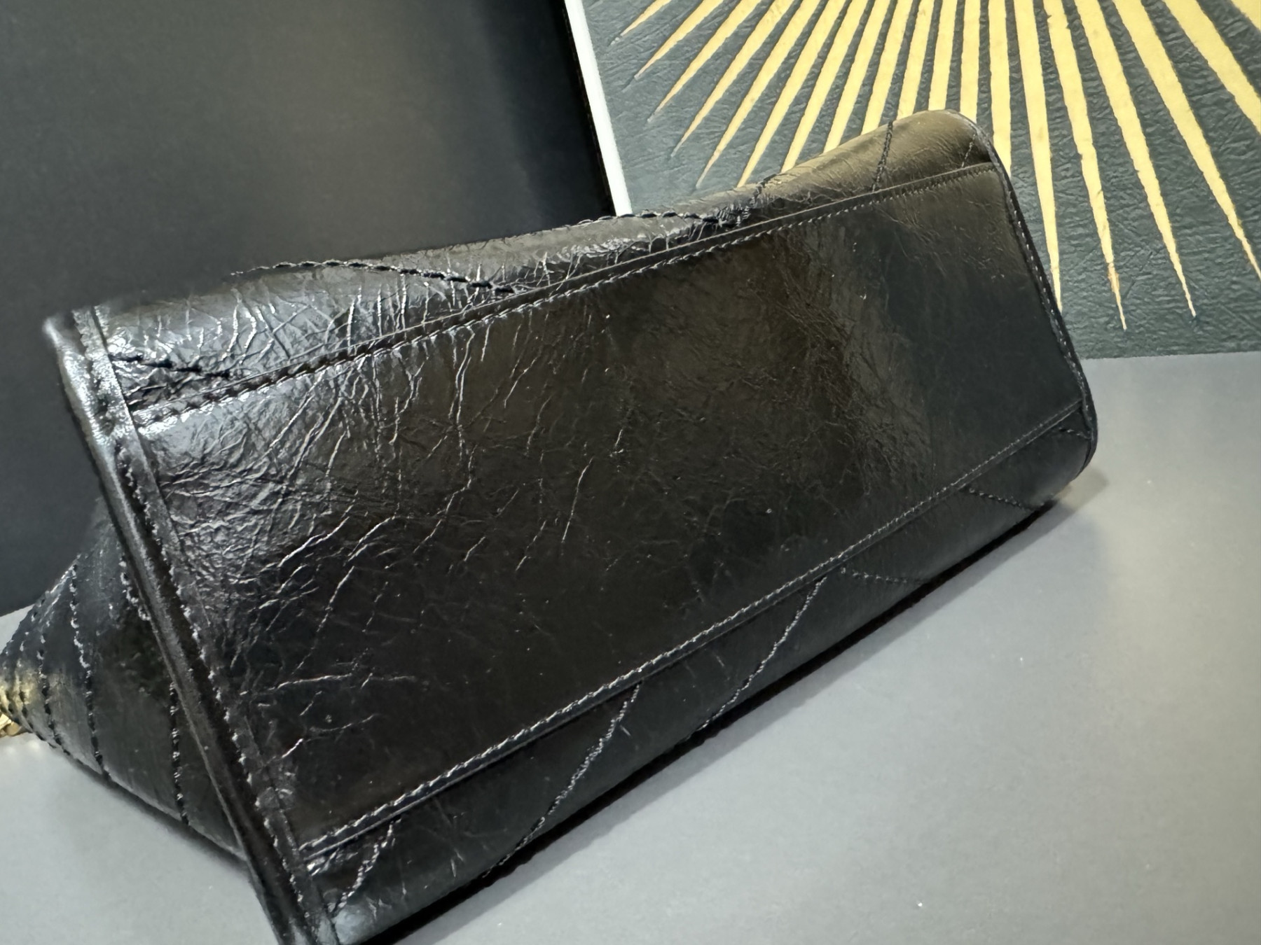 YSL NIKI Small Shopping in Vintage Leather 25x19x10cm