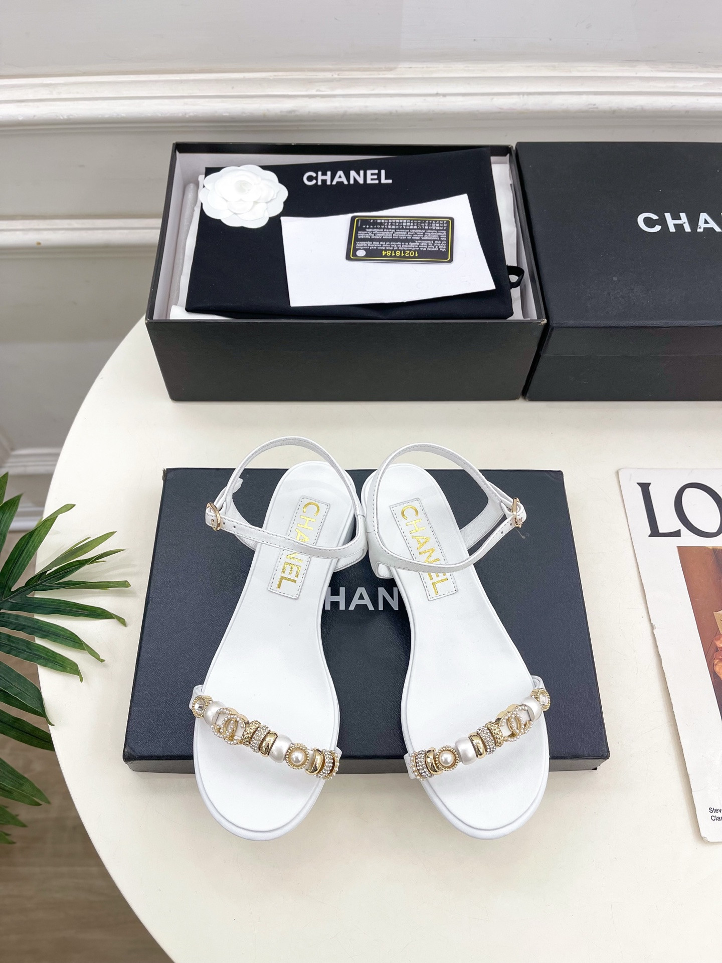 UA Chanel Sandals