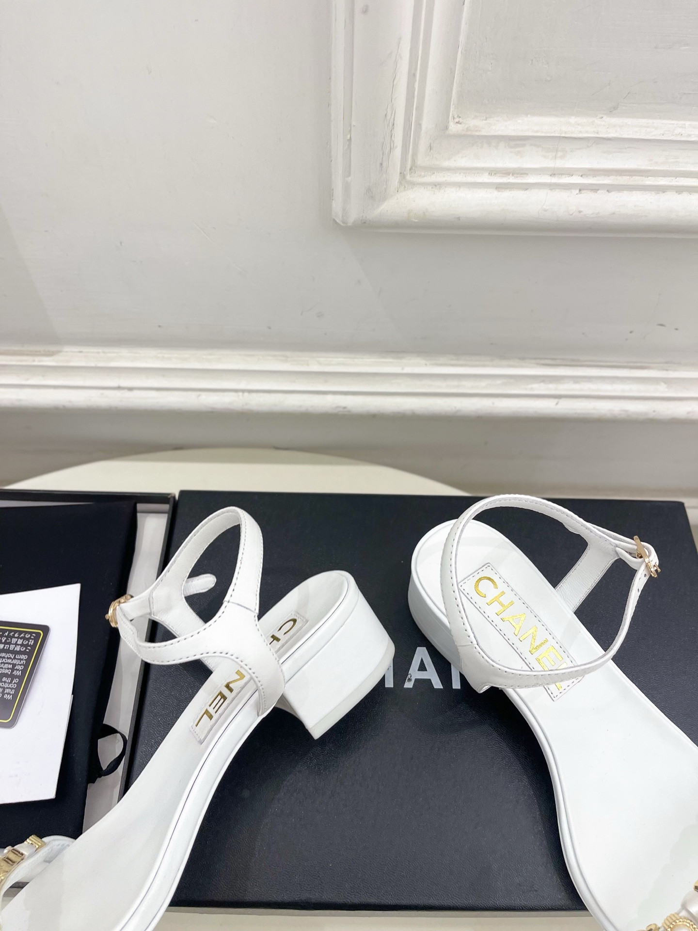 UA Chanel Sandals