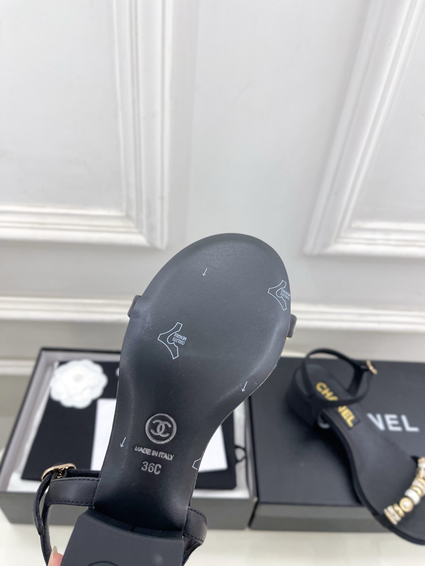 UA Chanel Sandals