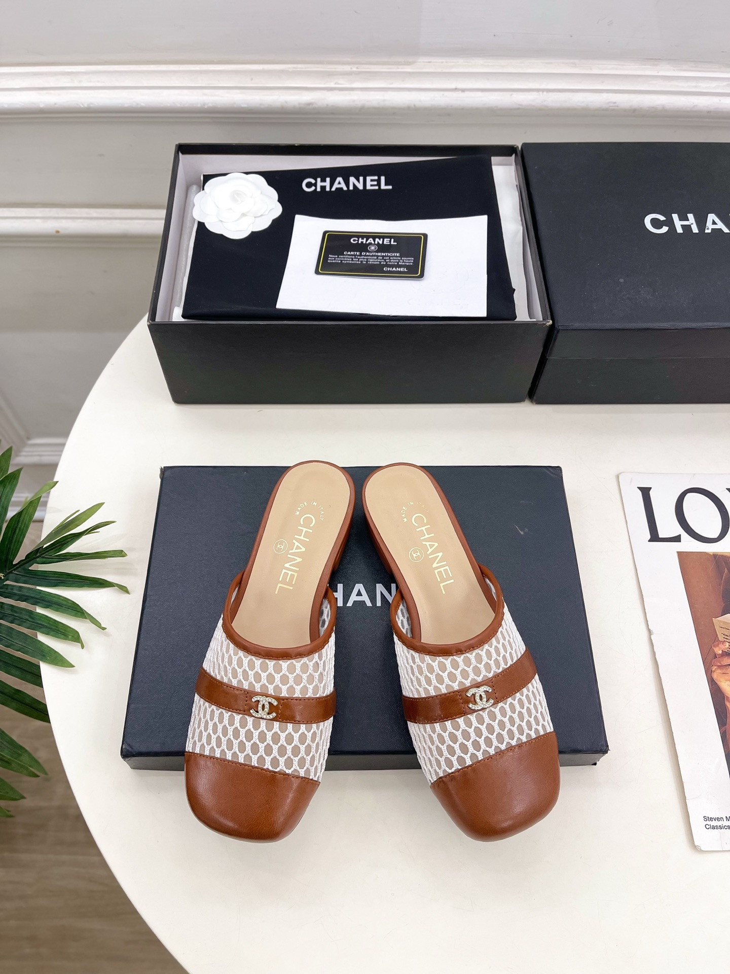 UA Chanel Mule