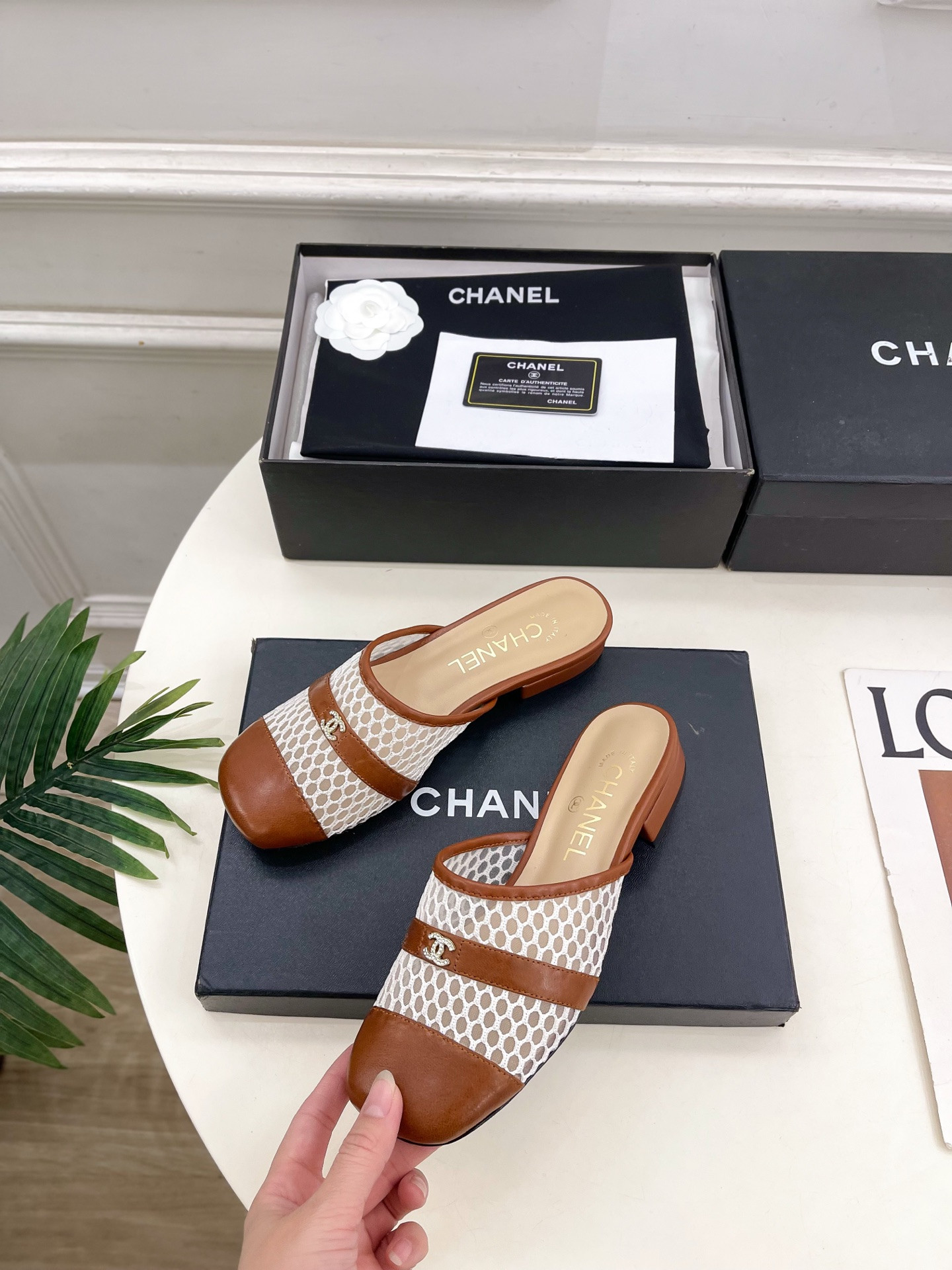 UA Chanel Mule