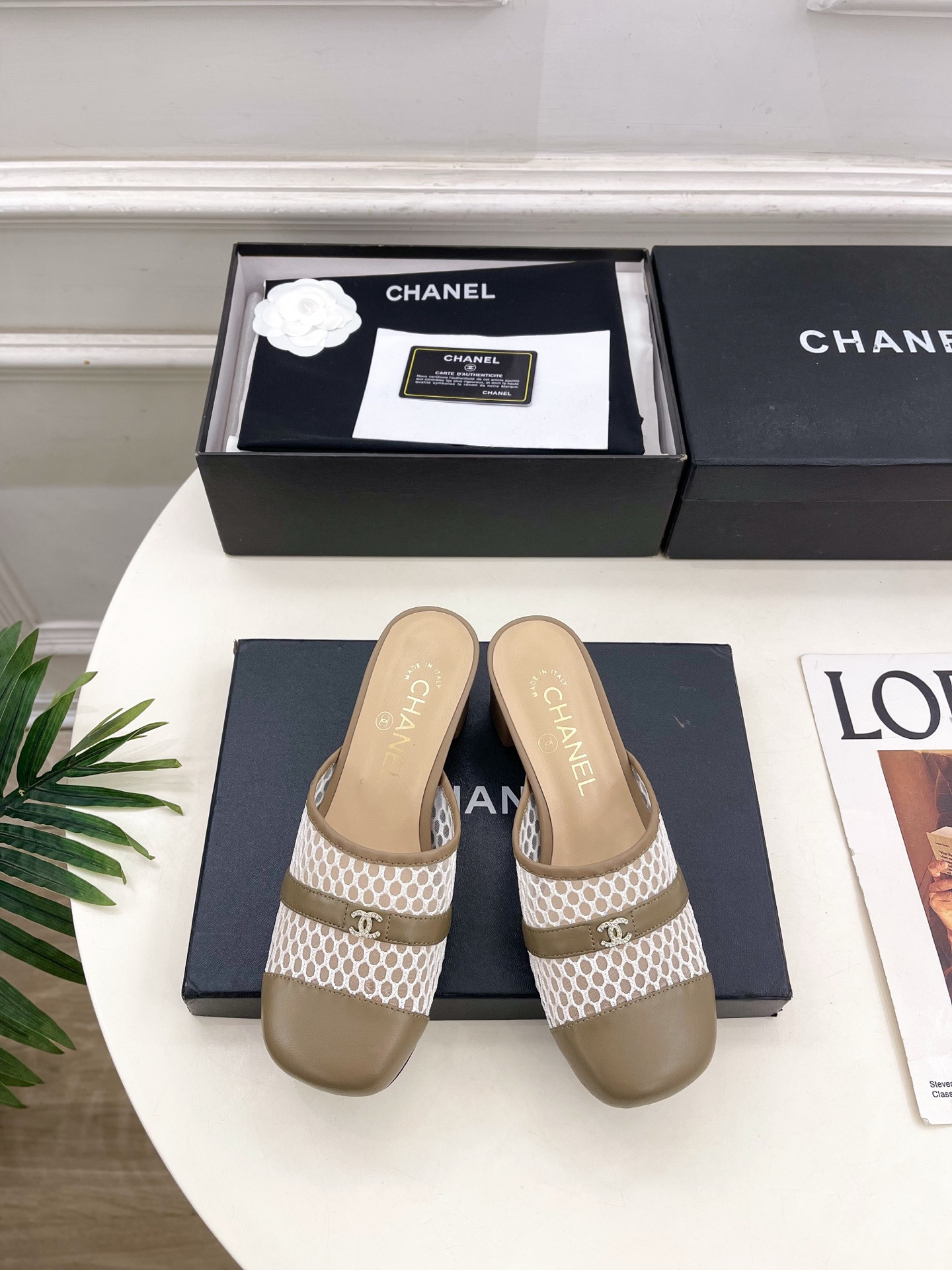 UA Chanel Mule 5.5cm Heel