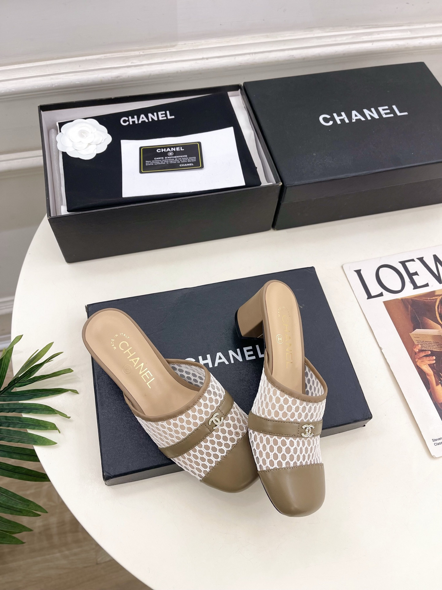 UA Chanel Mule 5.5cm Heel