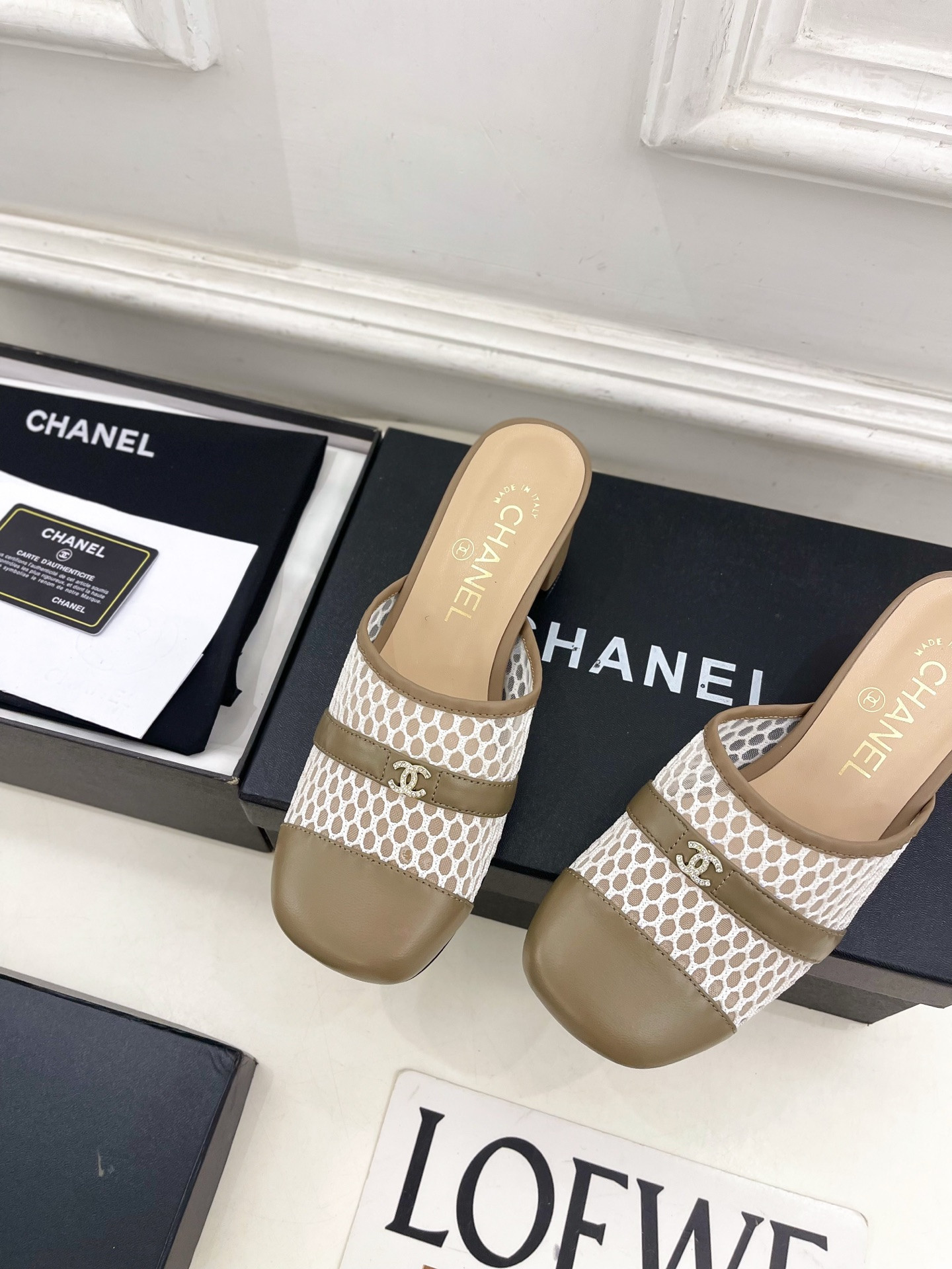 UA Chanel Mule 5.5cm Heel