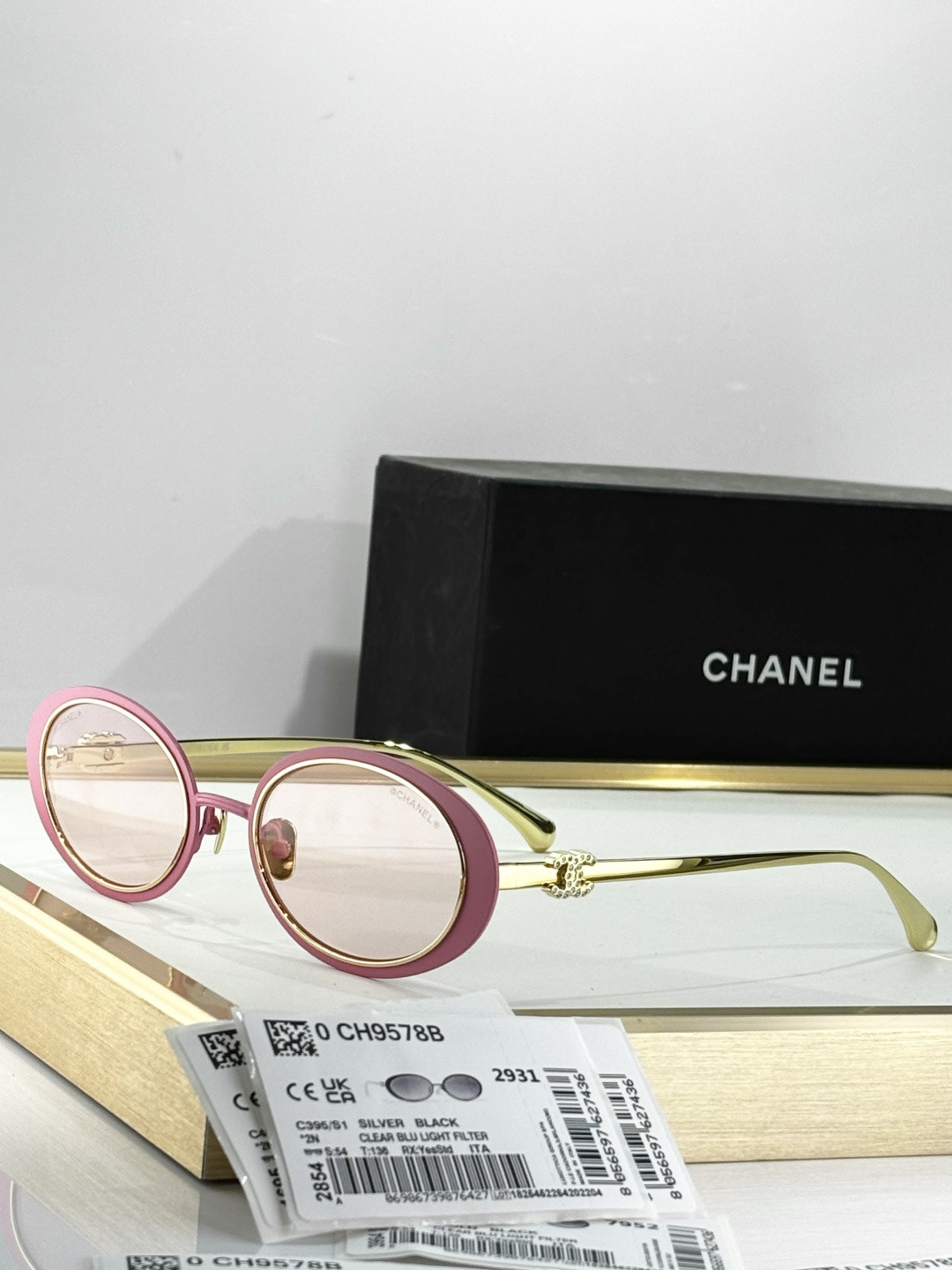 Ch**el glasses ch9578b 54-23-136