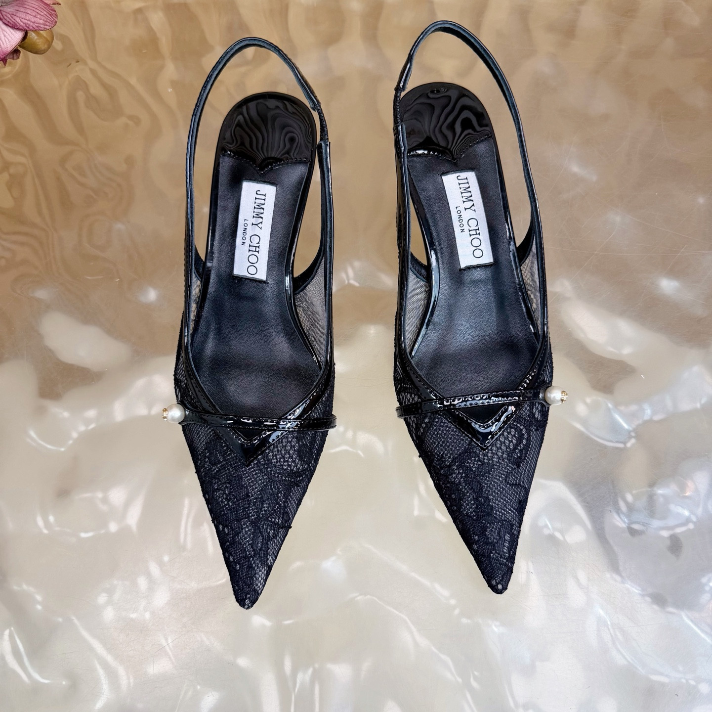 ua J1m*y Ch00 amita 45 slingbacks