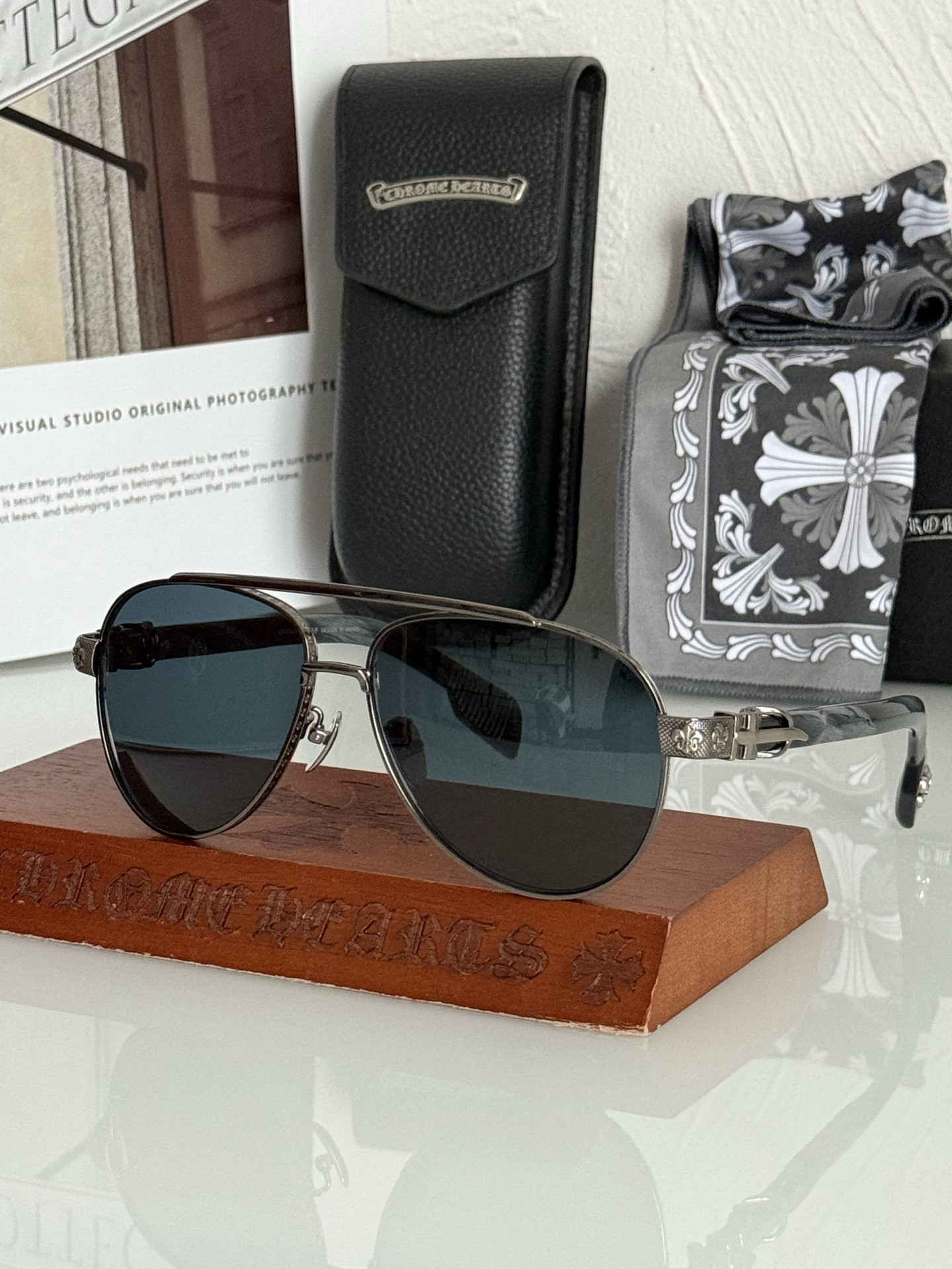 Ch*0me He**ts glasses ch8278 62-14-154