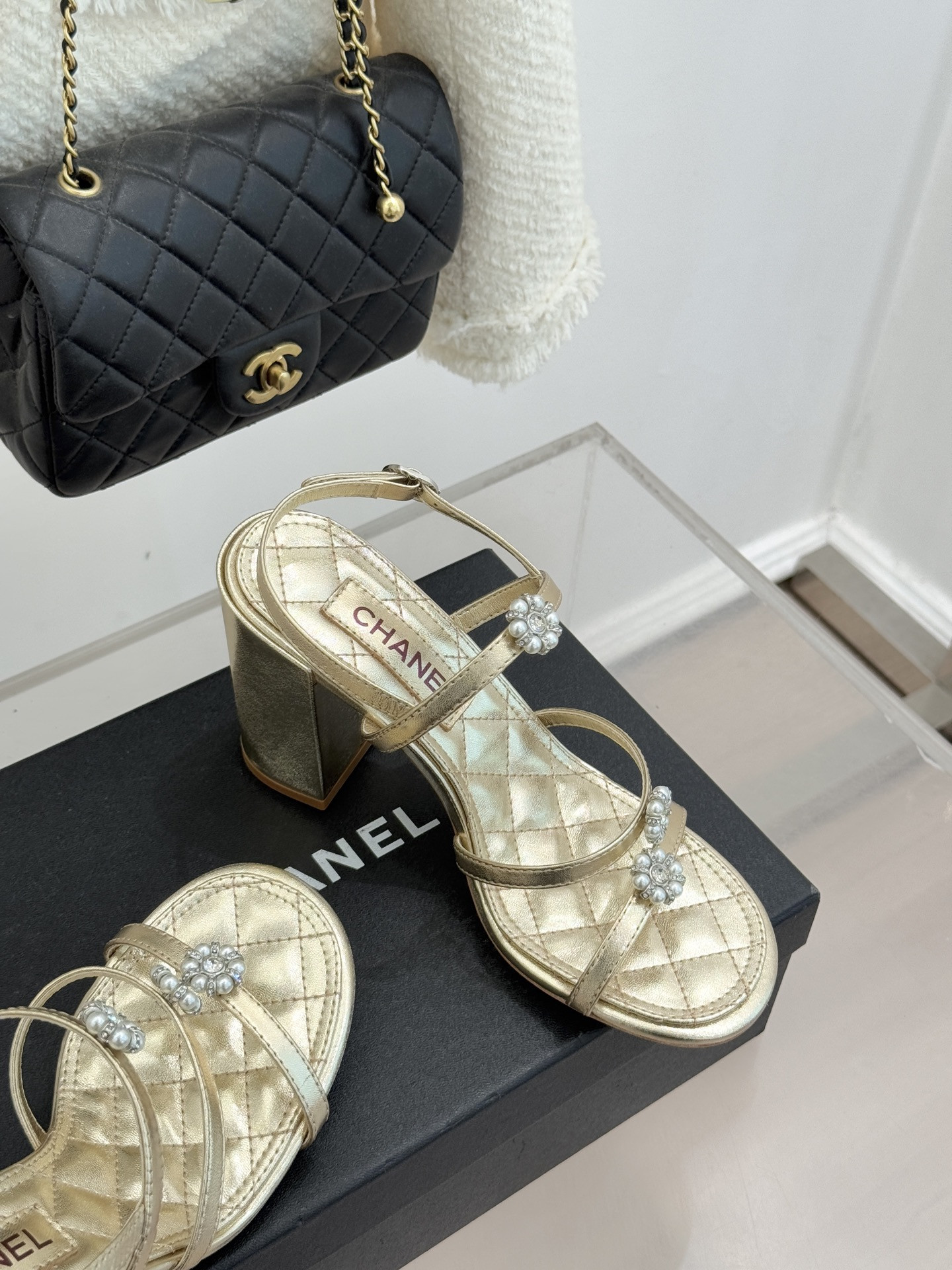 UA Chanel Sandals