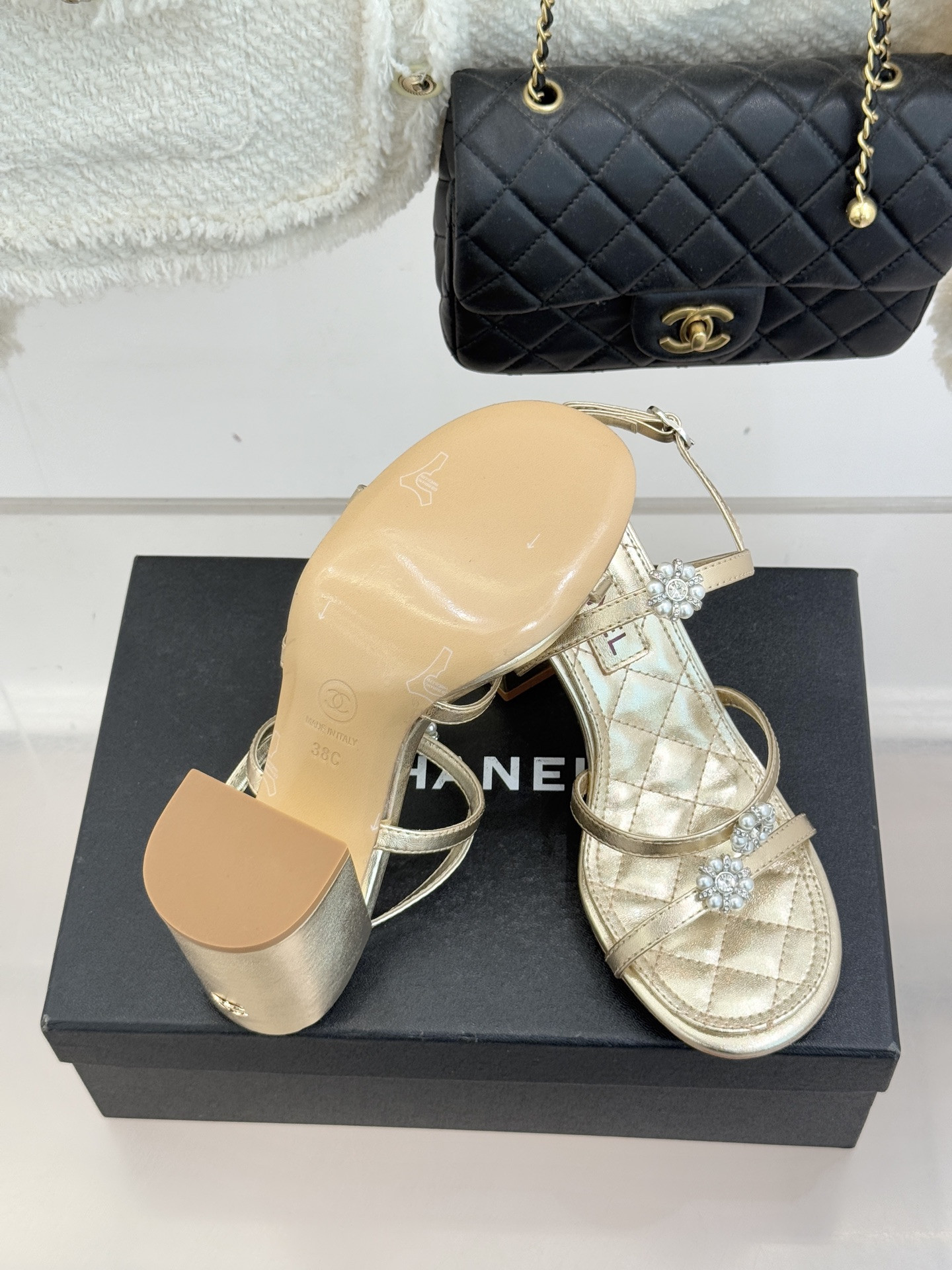 UA Chanel Sandals