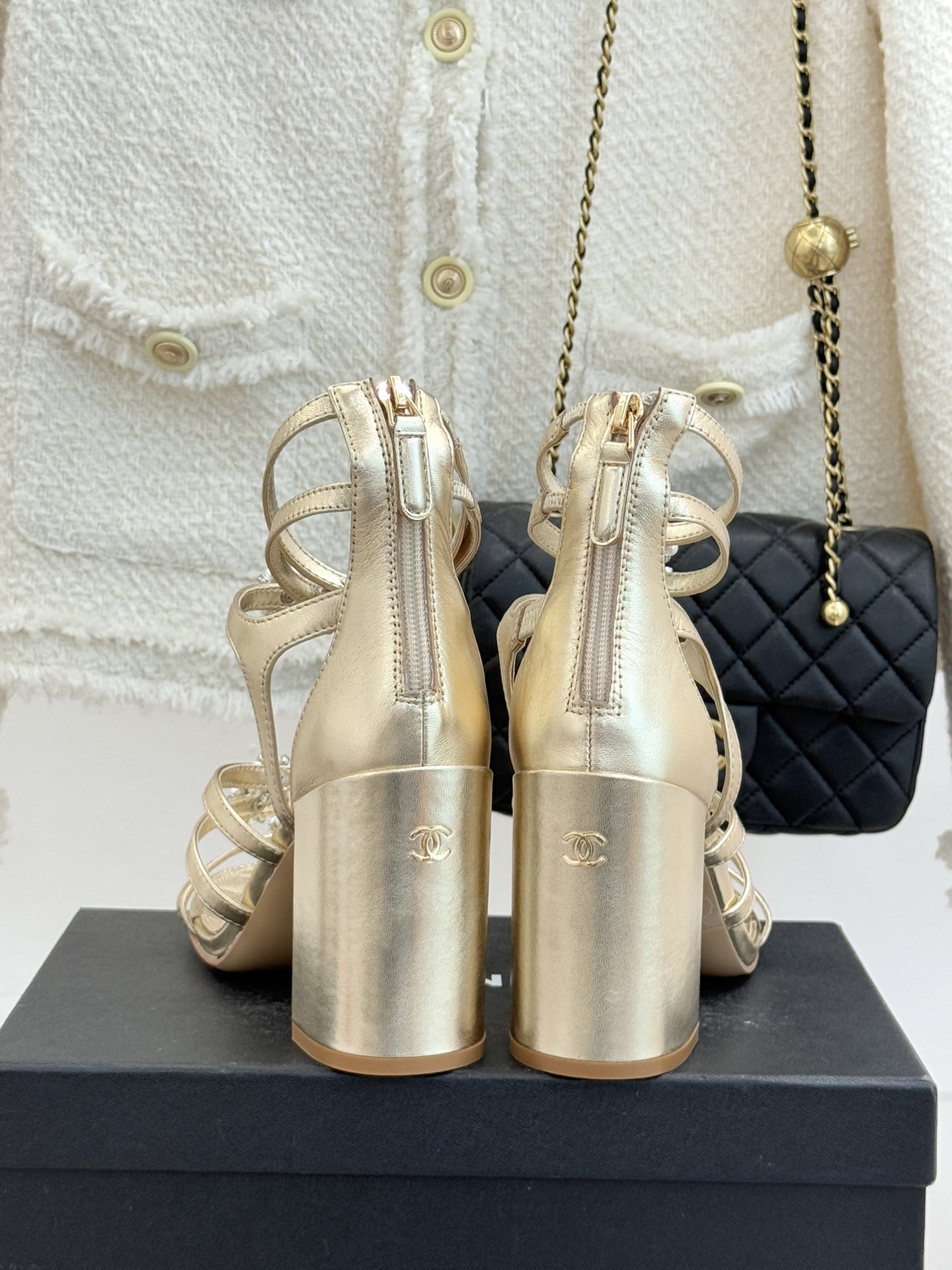 UA Chanel Sandals