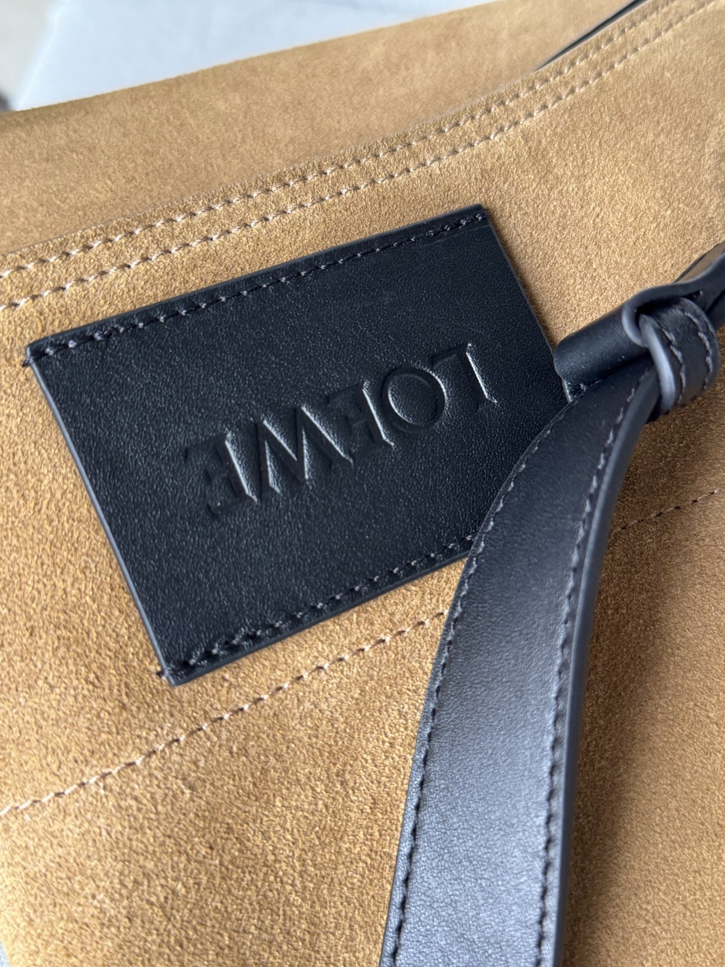 Loewe Bob Folded Tote in Suede 47.5x38x9.5cm