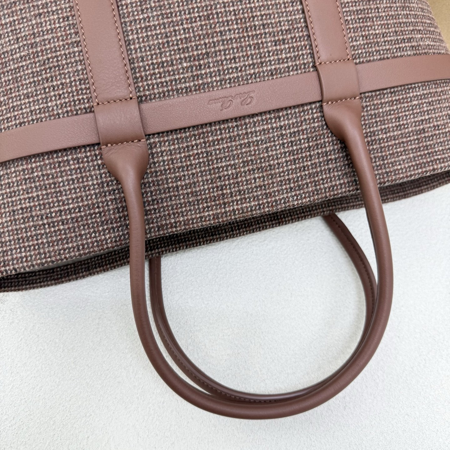 Loro Piana Small Ghiera Shopper 28x19x12cm