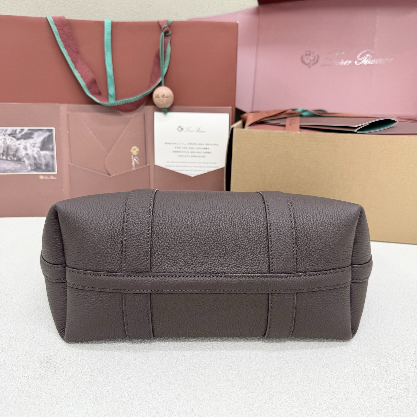 Loro Piana Small Ghiera Shopper 28x19x12cm