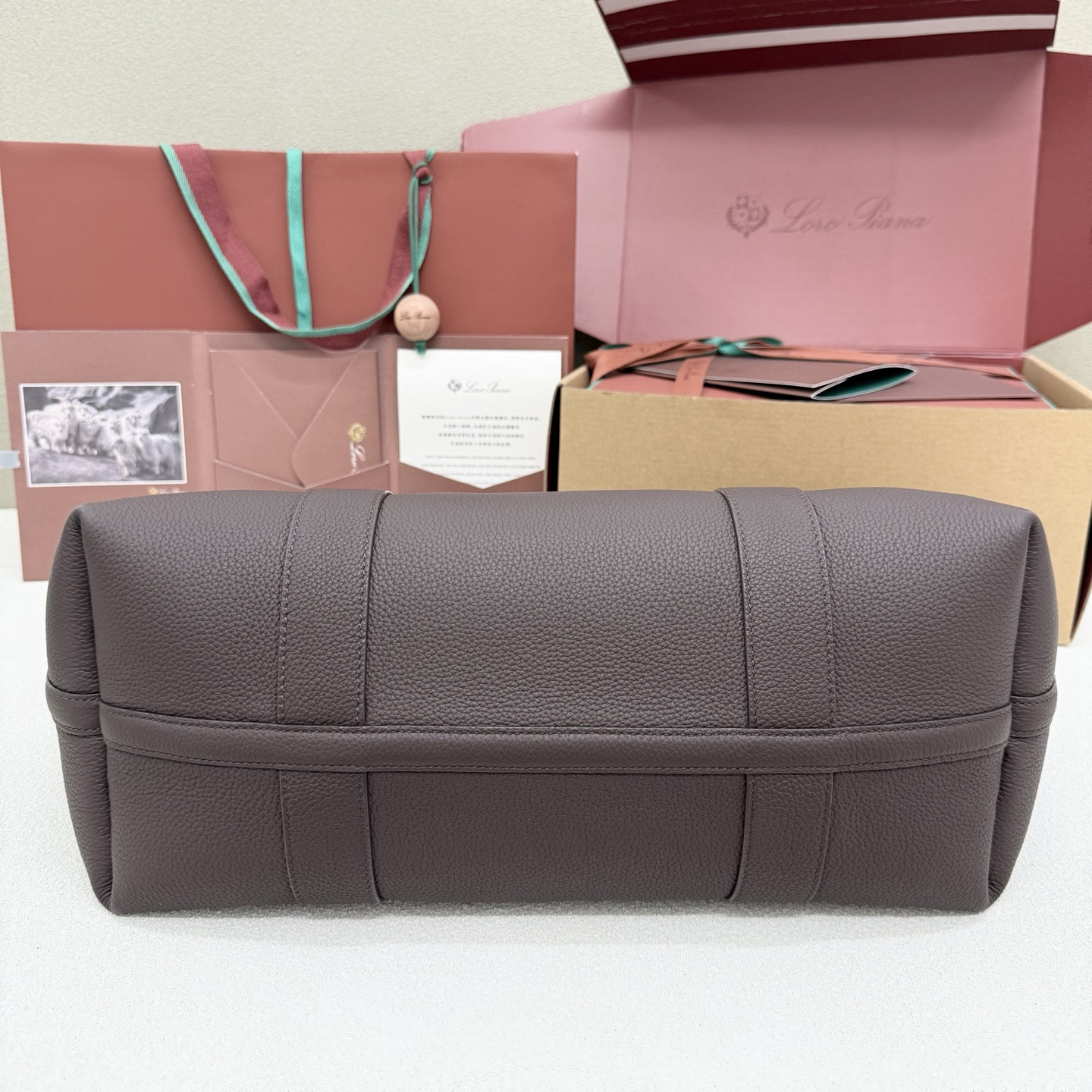 Loro Piana Large Ghiera Shopper 40x26x18cm
