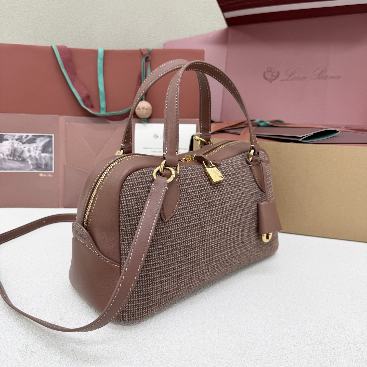 Loro Piana Small Needle Bag 31x15x16cm