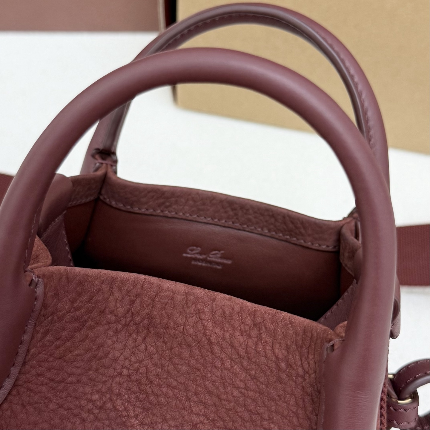 Loro Piana Micro Bale bag 13x13x16cm