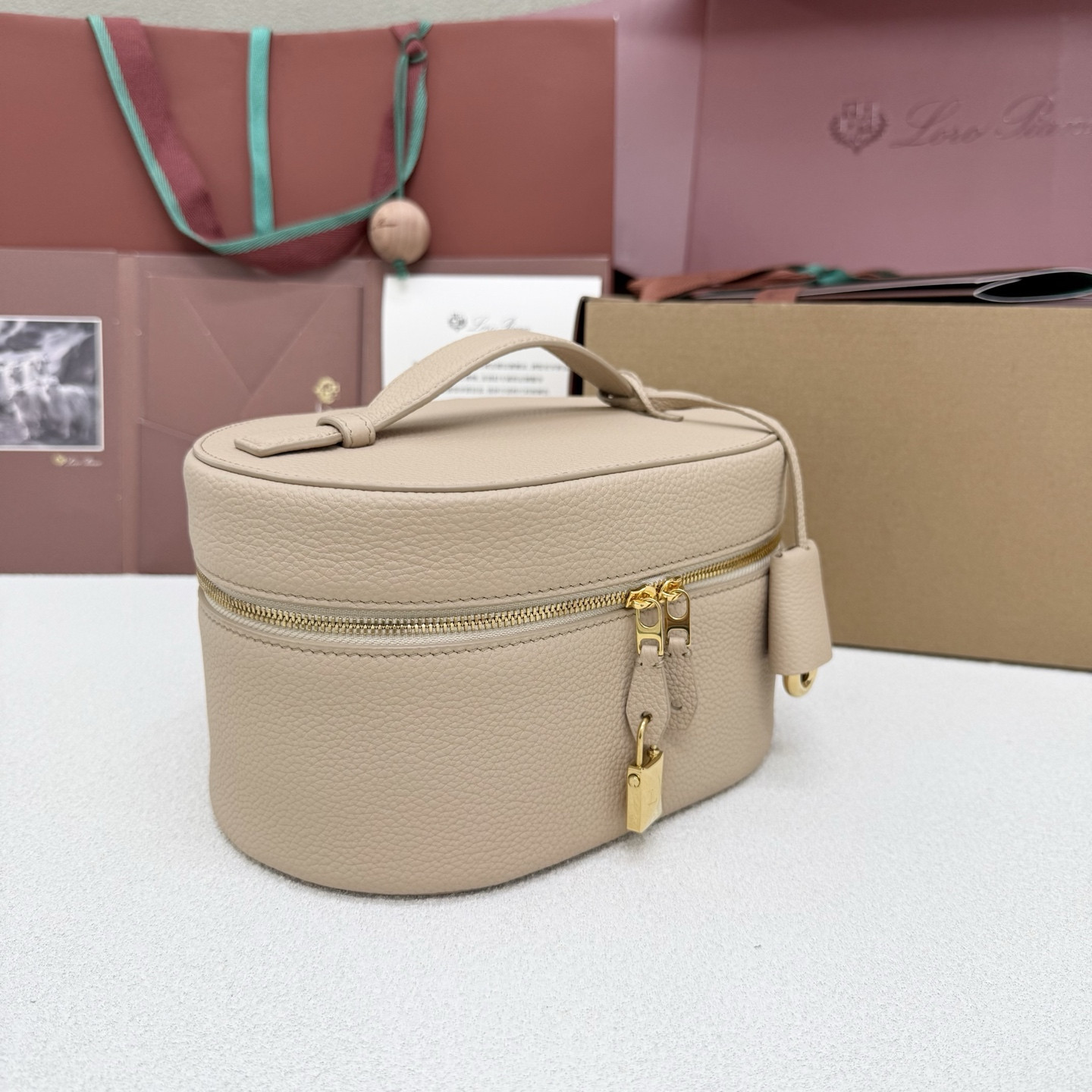 Loro Piana Extra Vanity Case 21x15x12cm