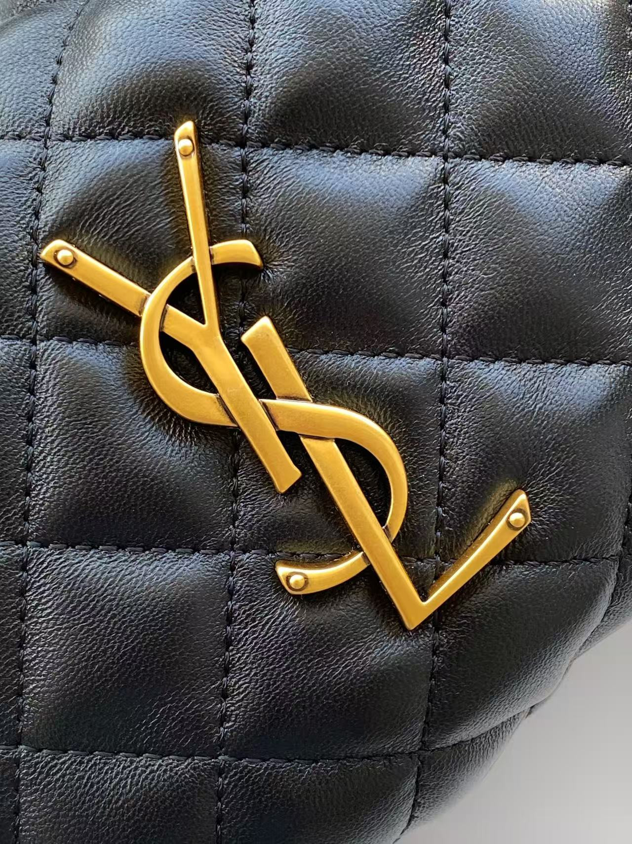 YSL ICARINO mini in quilted nappa 19x12x5cm