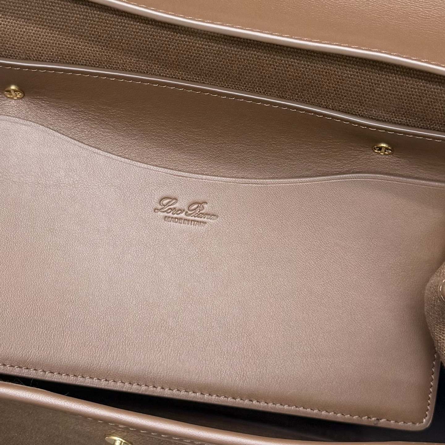 Loro Piana Loom Bag L32 33 x 23 x 18 cm