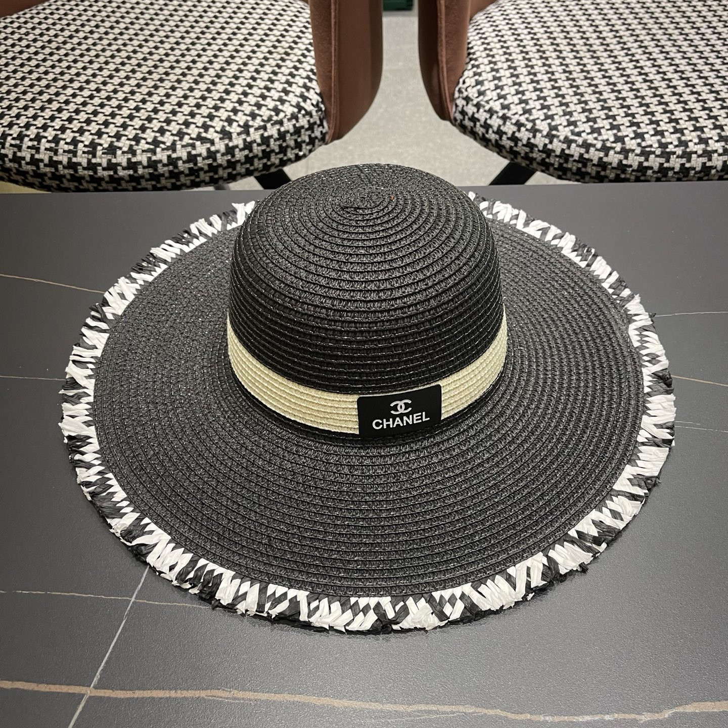 Ch**el straw hat