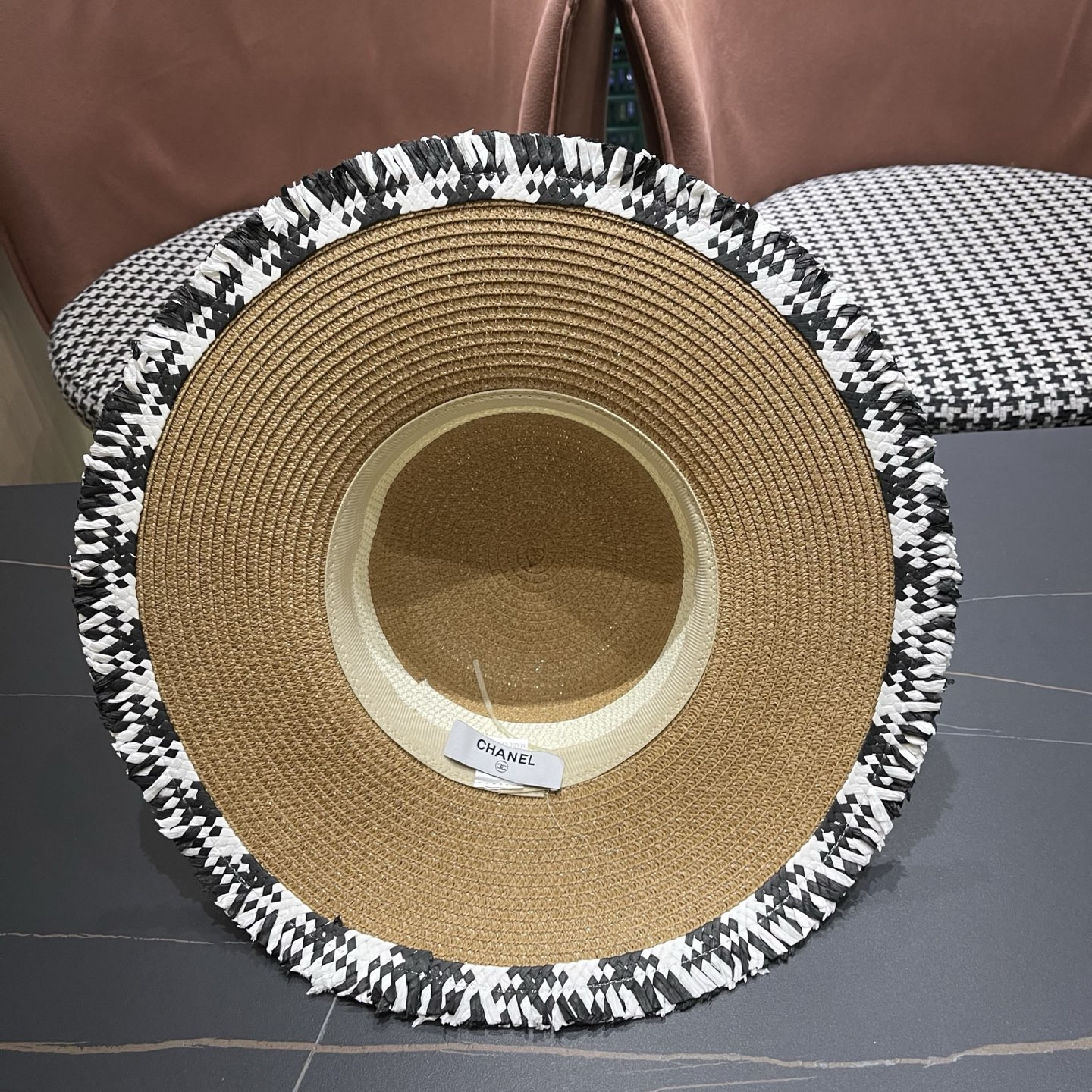 Ch**el straw hat
