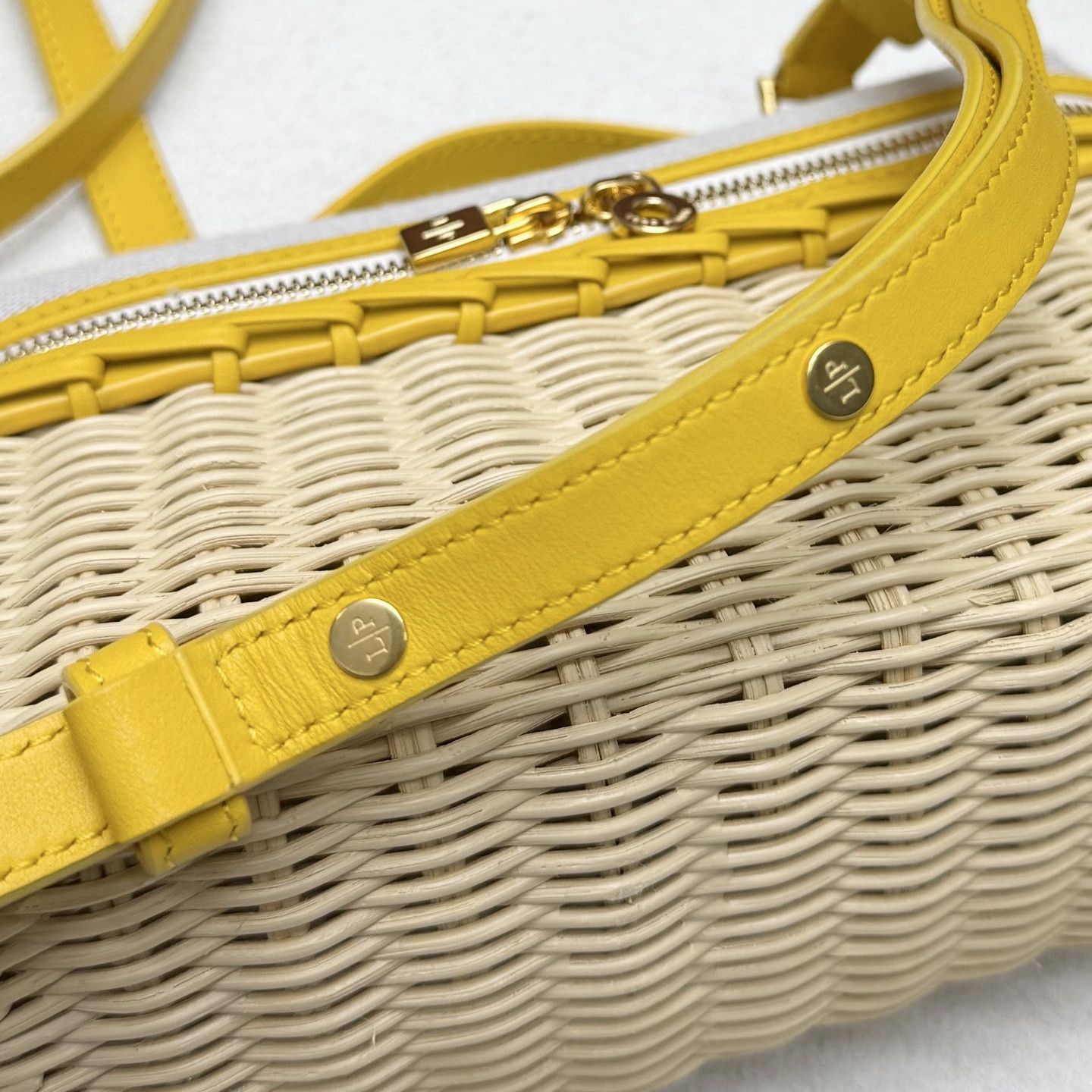 Loro Piana Extra Pocket L19 Wicker Bag 19 x 11.5 x 7cm