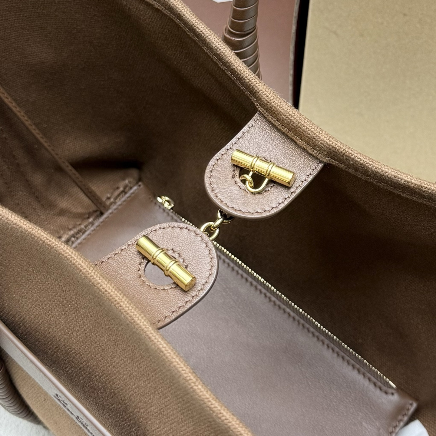 Loro Piana Small Ghiera Shopper 28x19x12cm